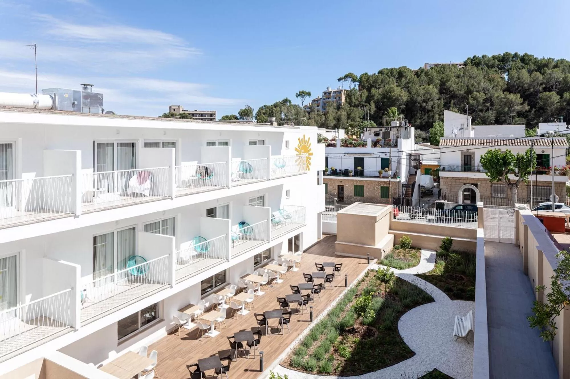 Balcony/Terrace in Hotel Torá