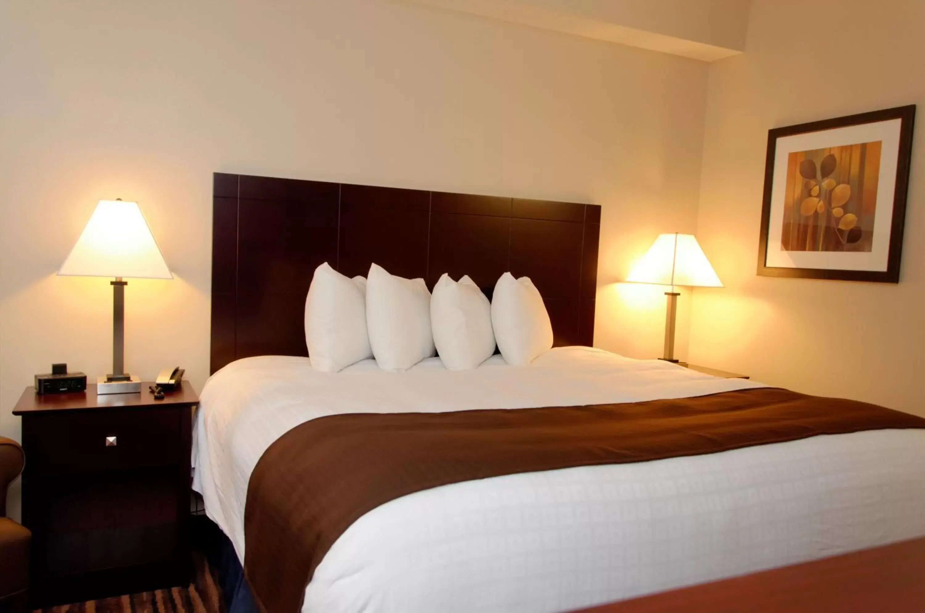 Bed in Cobblestone Inn & Suites Fort Madison Bed in Cobblestone Inn & Suites Fort Madison