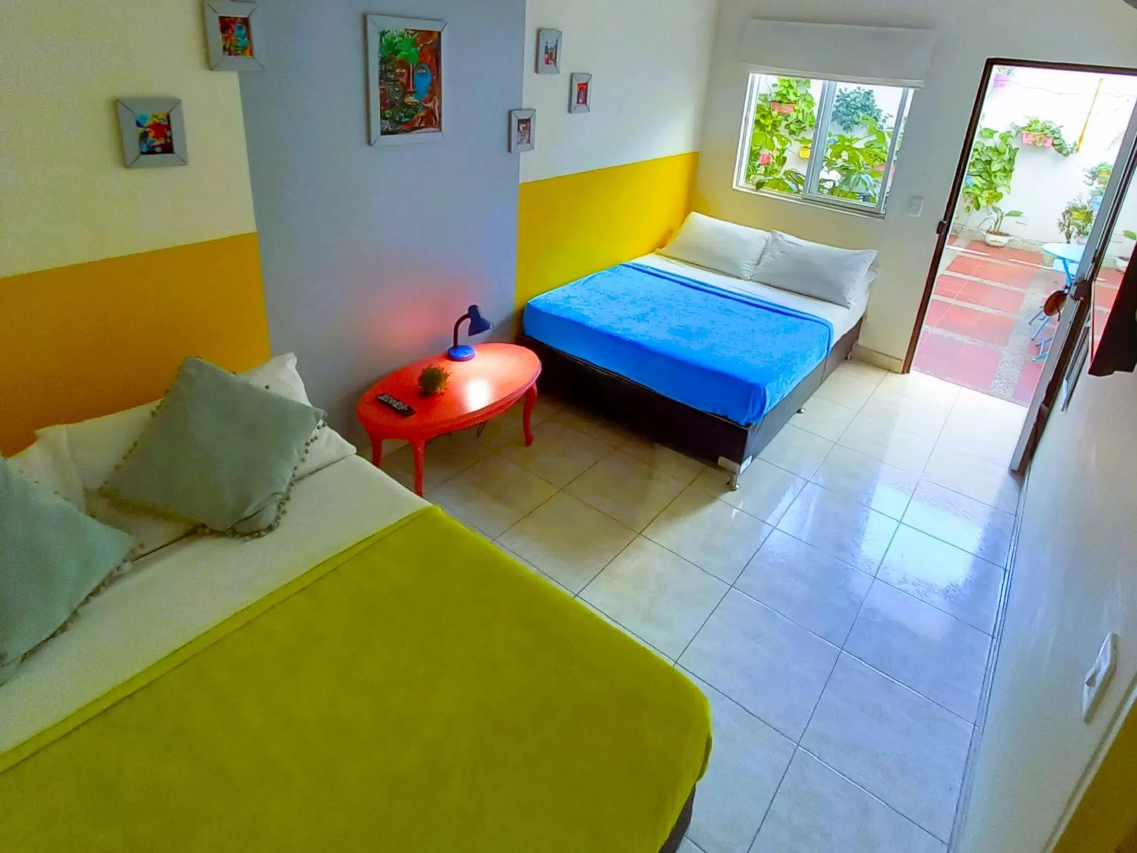 Bedroom, Bed in Casa Azul Boutique Hostel