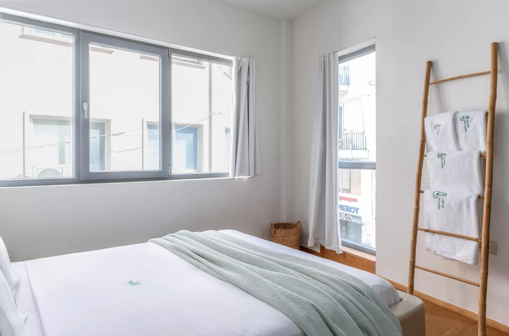 Bed in LOFUS Bio-Suites