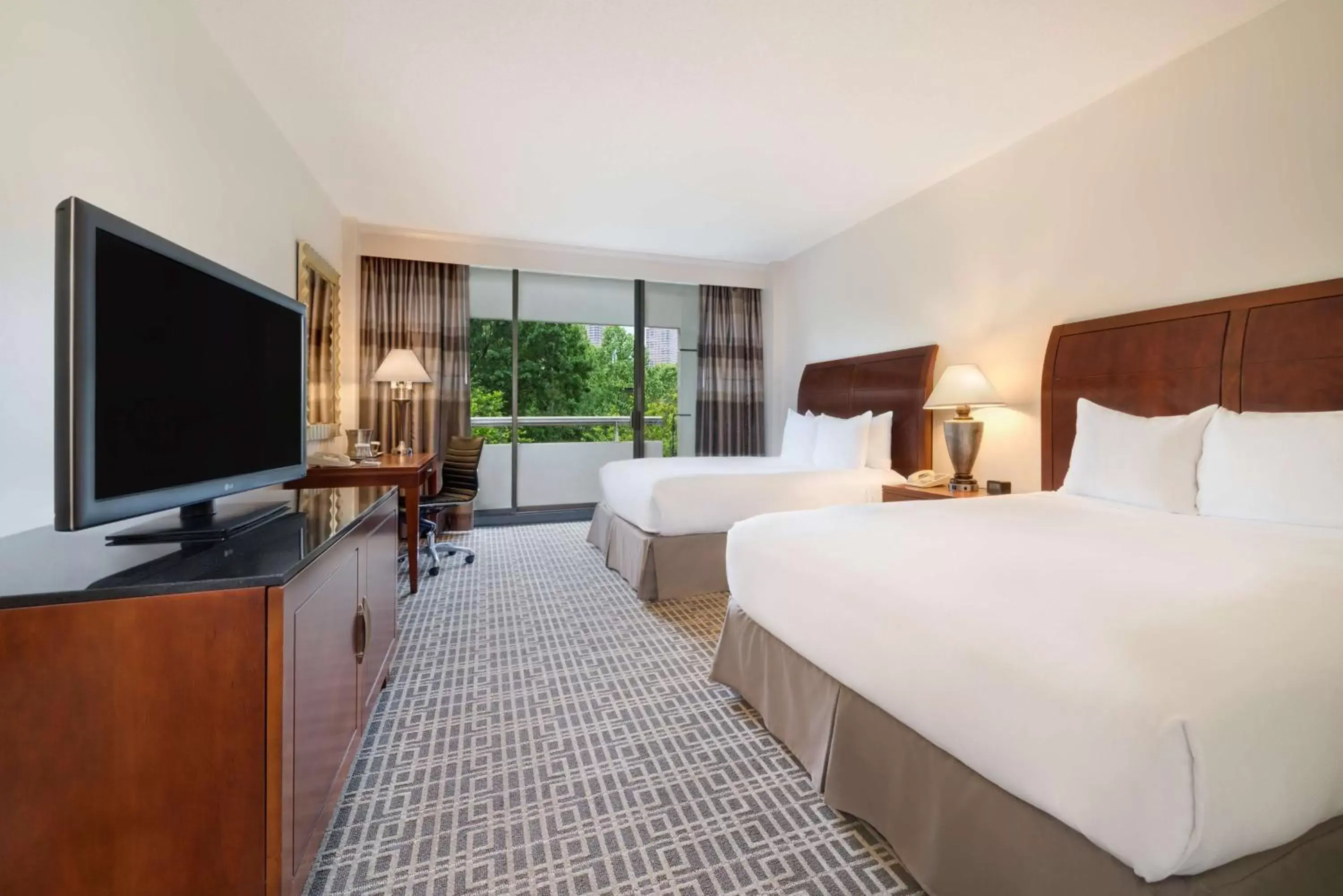 Queen Room with Two Queen Beds in Hilton Houston Post Oak by the Galleria Queen Room with Two Queen Beds in Hilton Houston Post Oak by the Galleria