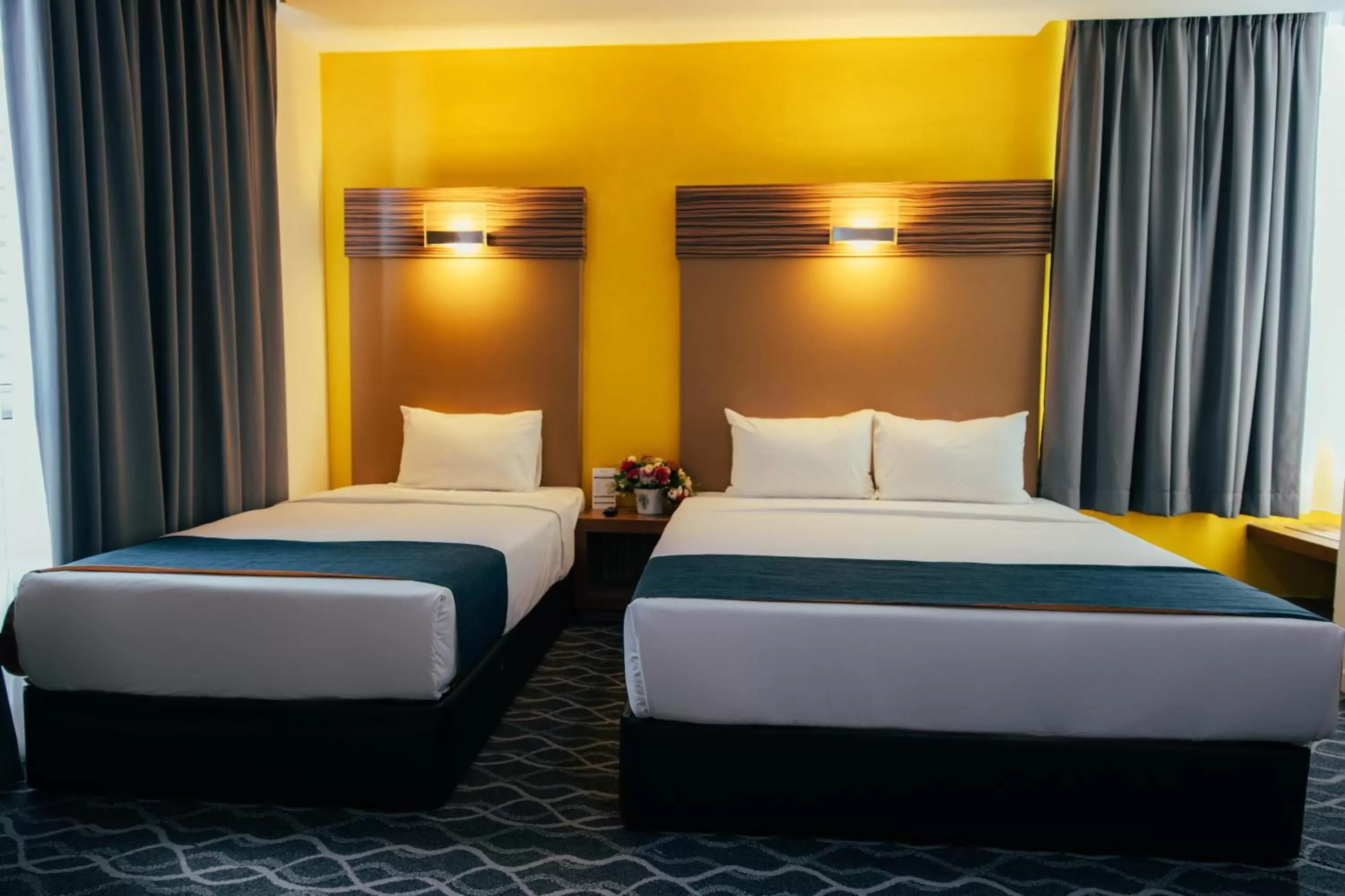 Bedroom, Bed in Hotel Sentral Kuantan @ Riverview City Centre