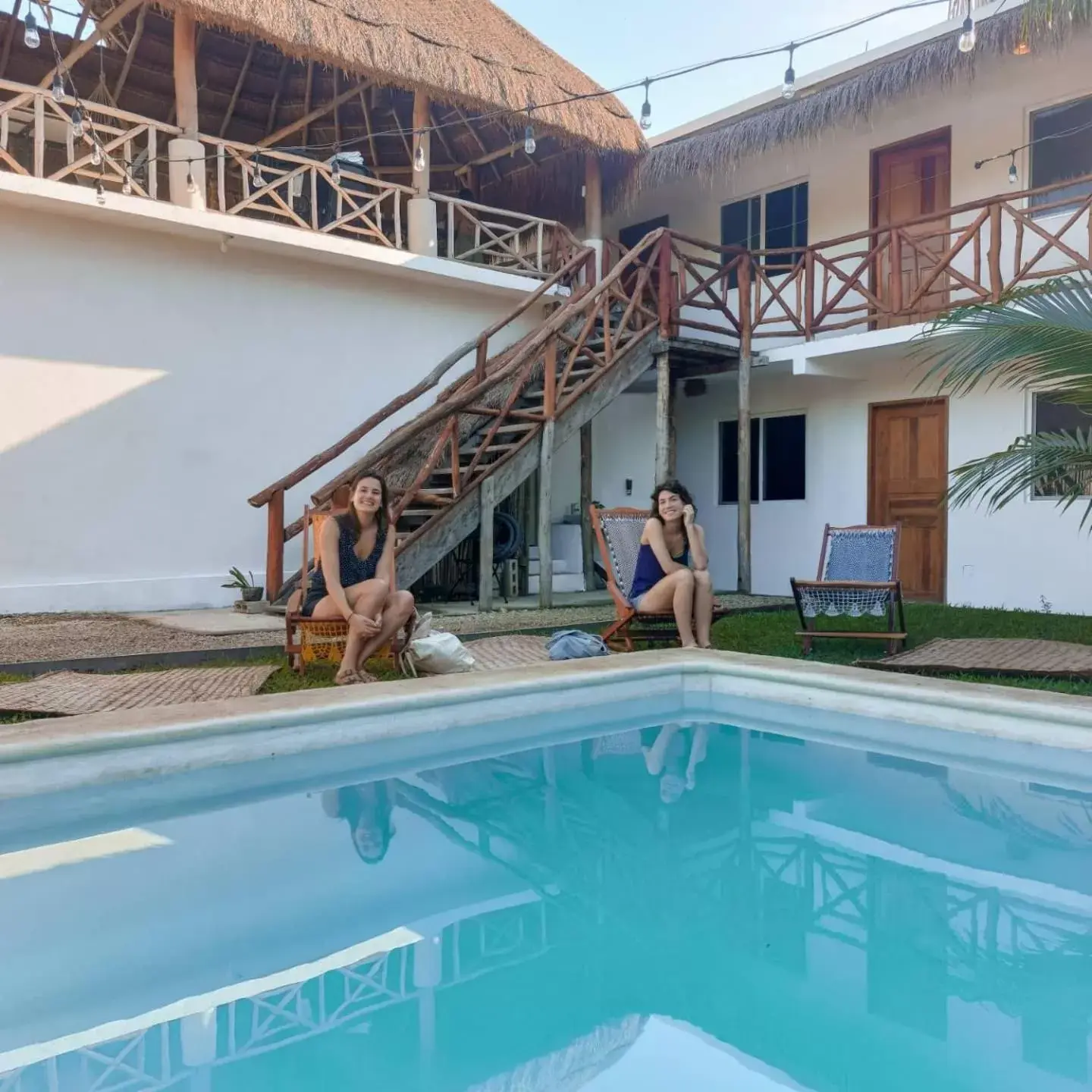 Swimming Pool in Hotel Xa´an Bacalar