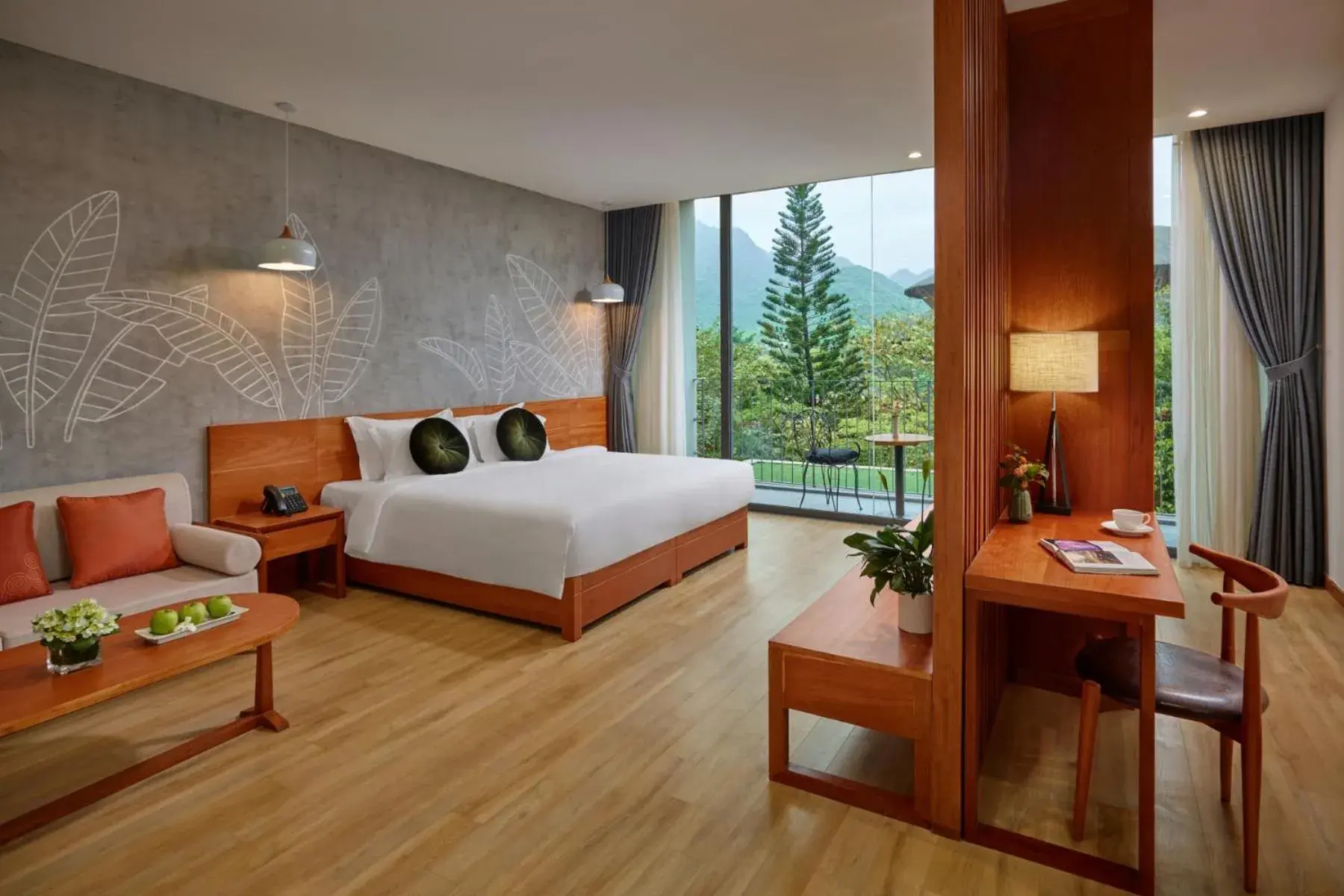 Photo of the whole room in Wyndham Grand Vedana Ninh Binh Resort