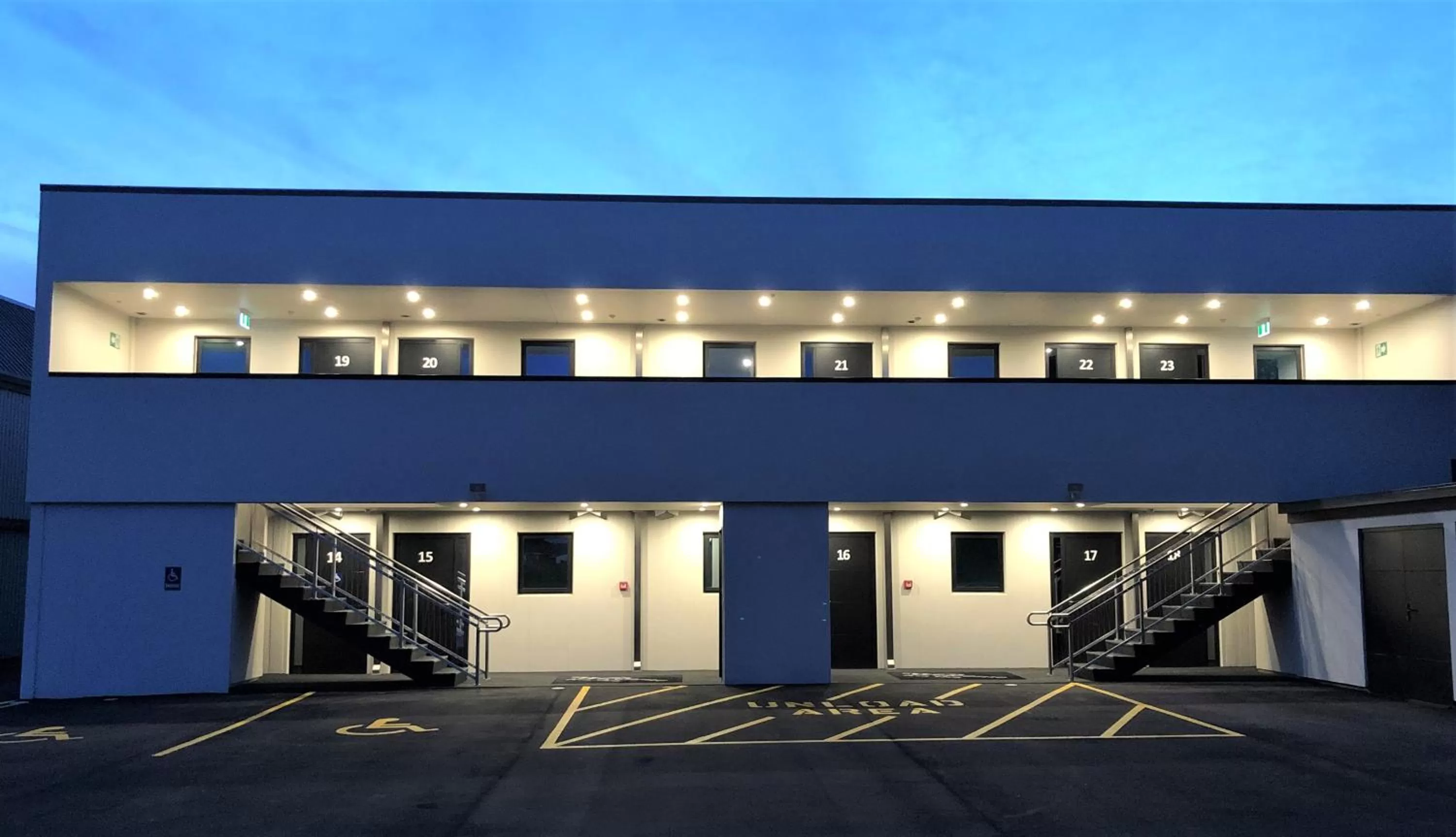 Property building in Fiordland Lakeview Motel and Apartments