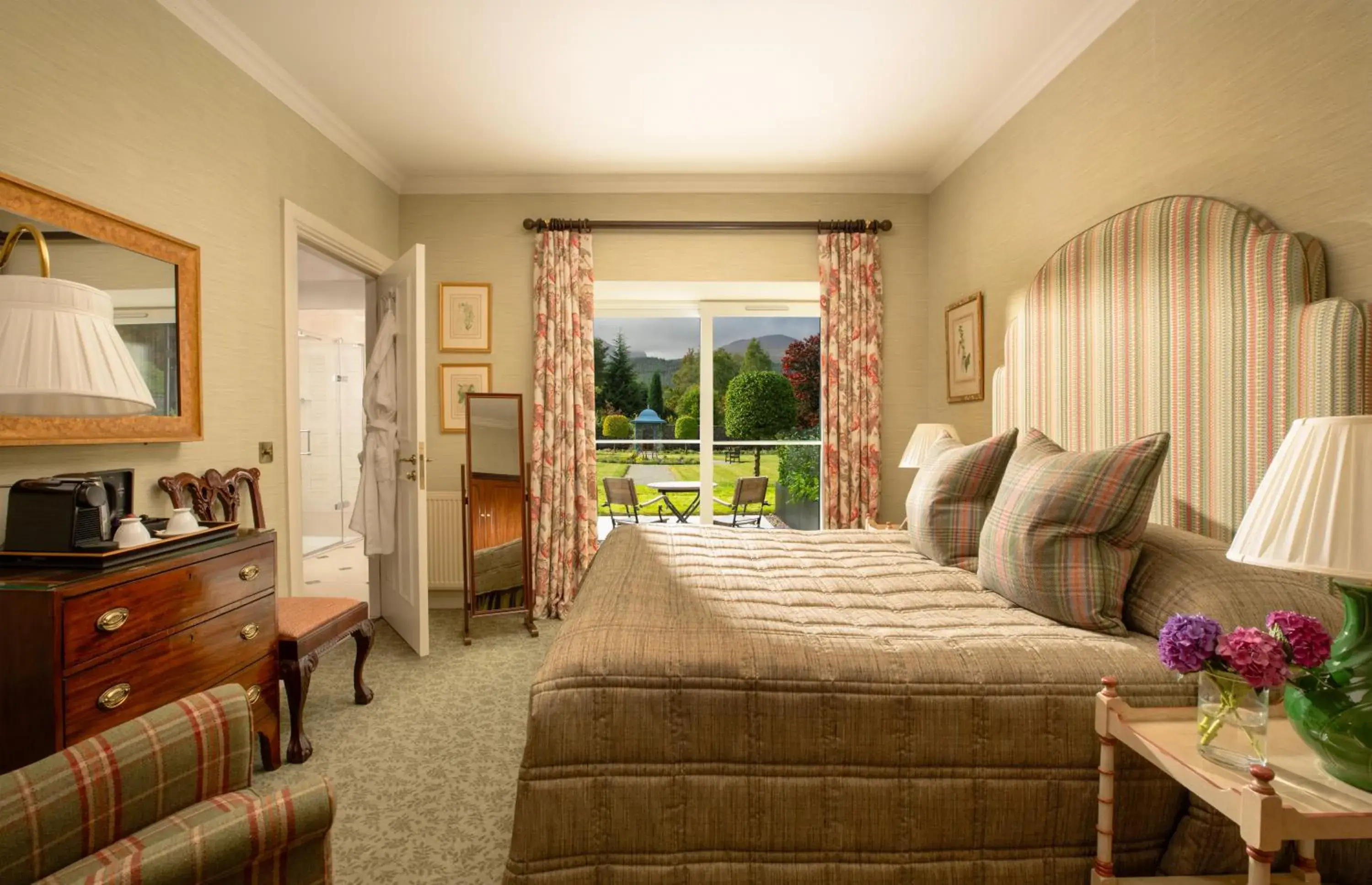 Bedroom in Inverlochy Castle Hotel