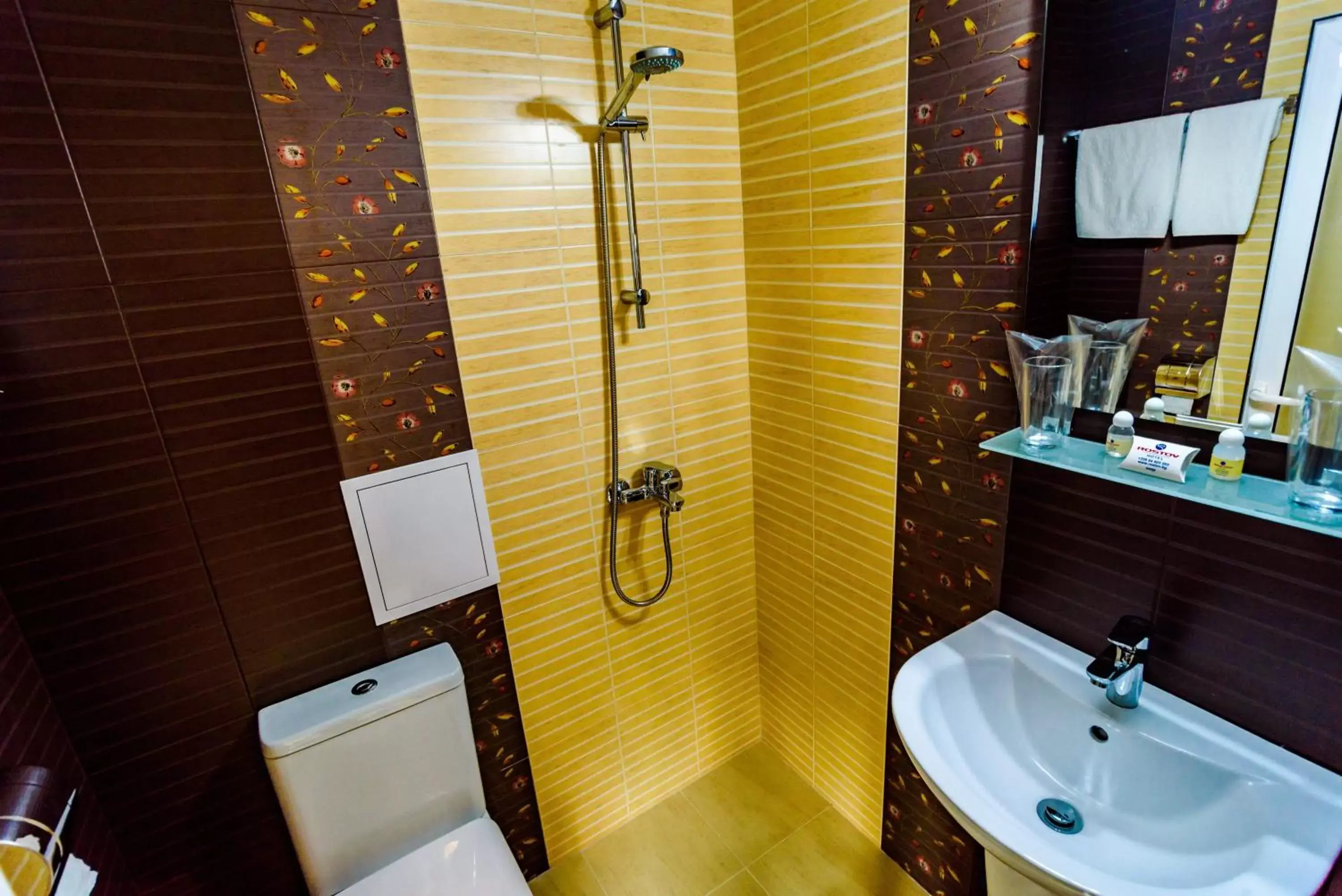 Bathroom in Hotel Rostov