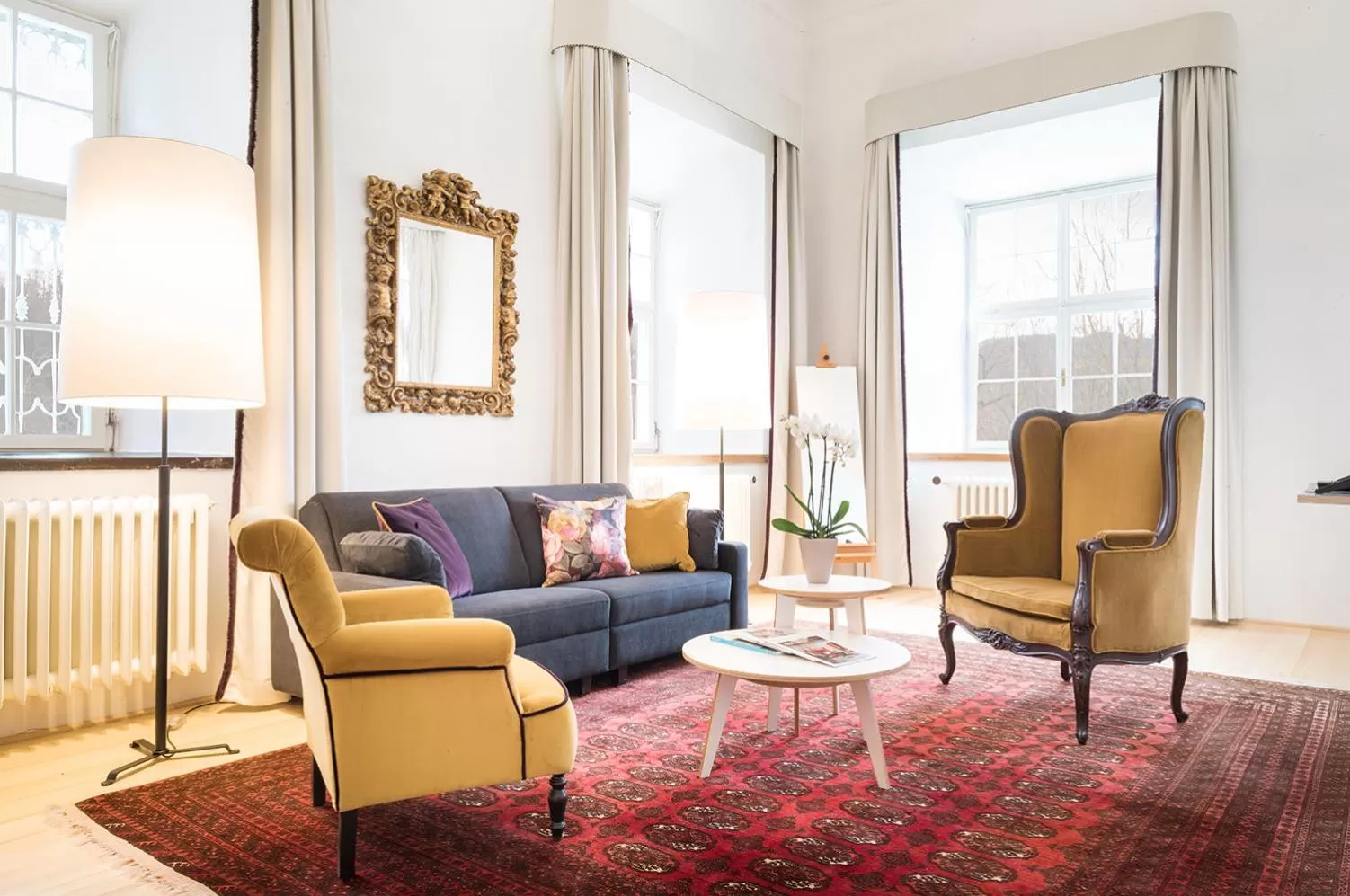 Photo of the whole room in Hotel Schloss Leopoldskron