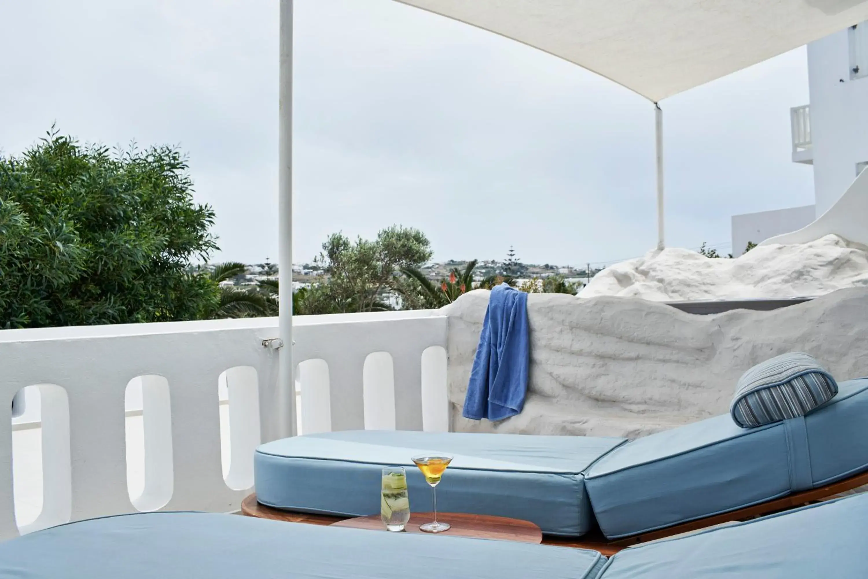 Balcony/Terrace in Myconian Kyma - Design Hotels