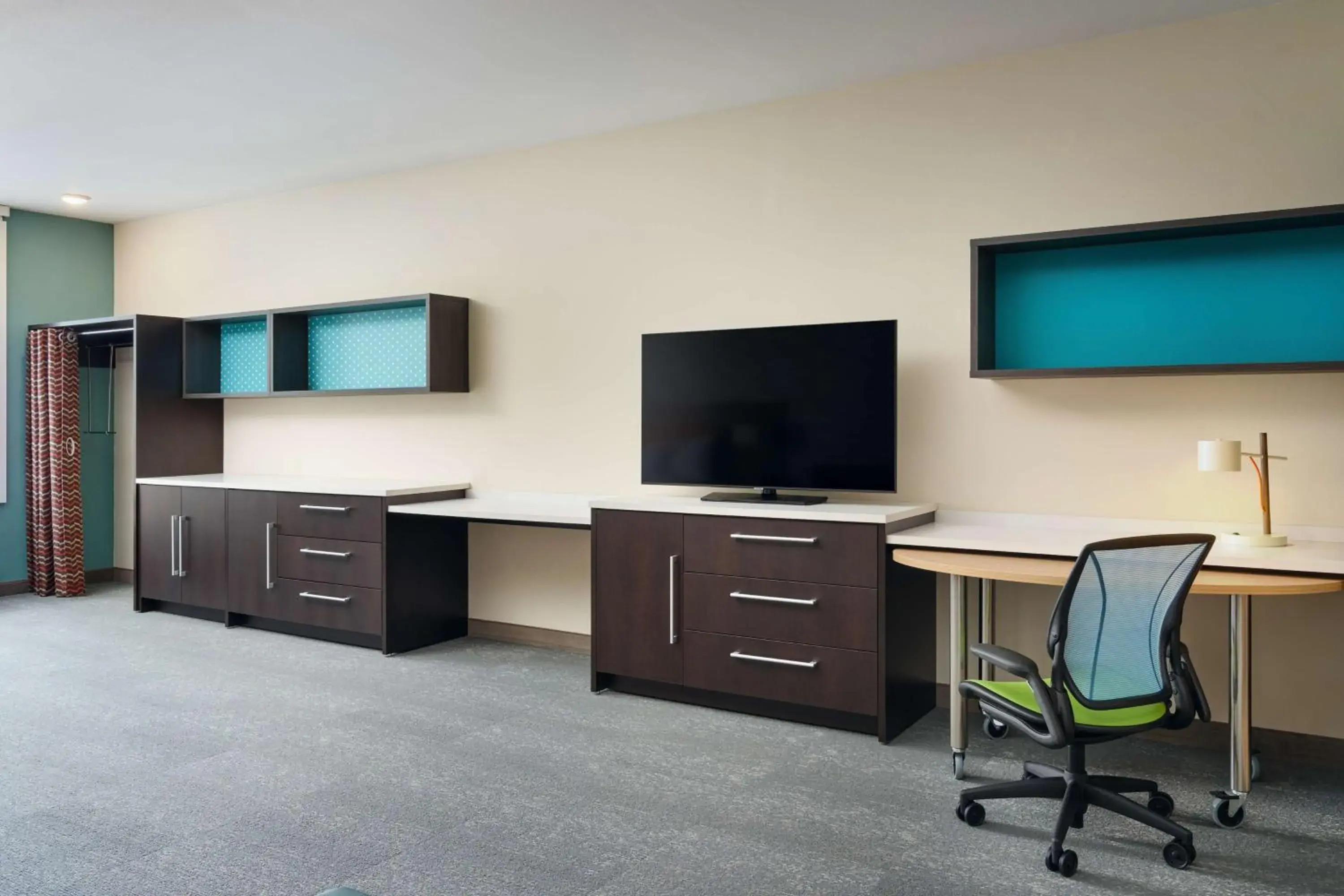 Bedroom in Home2 Suites By Hilton Richmond Glenside Bedroom in Home2 Suites By Hilton Richmond Glenside