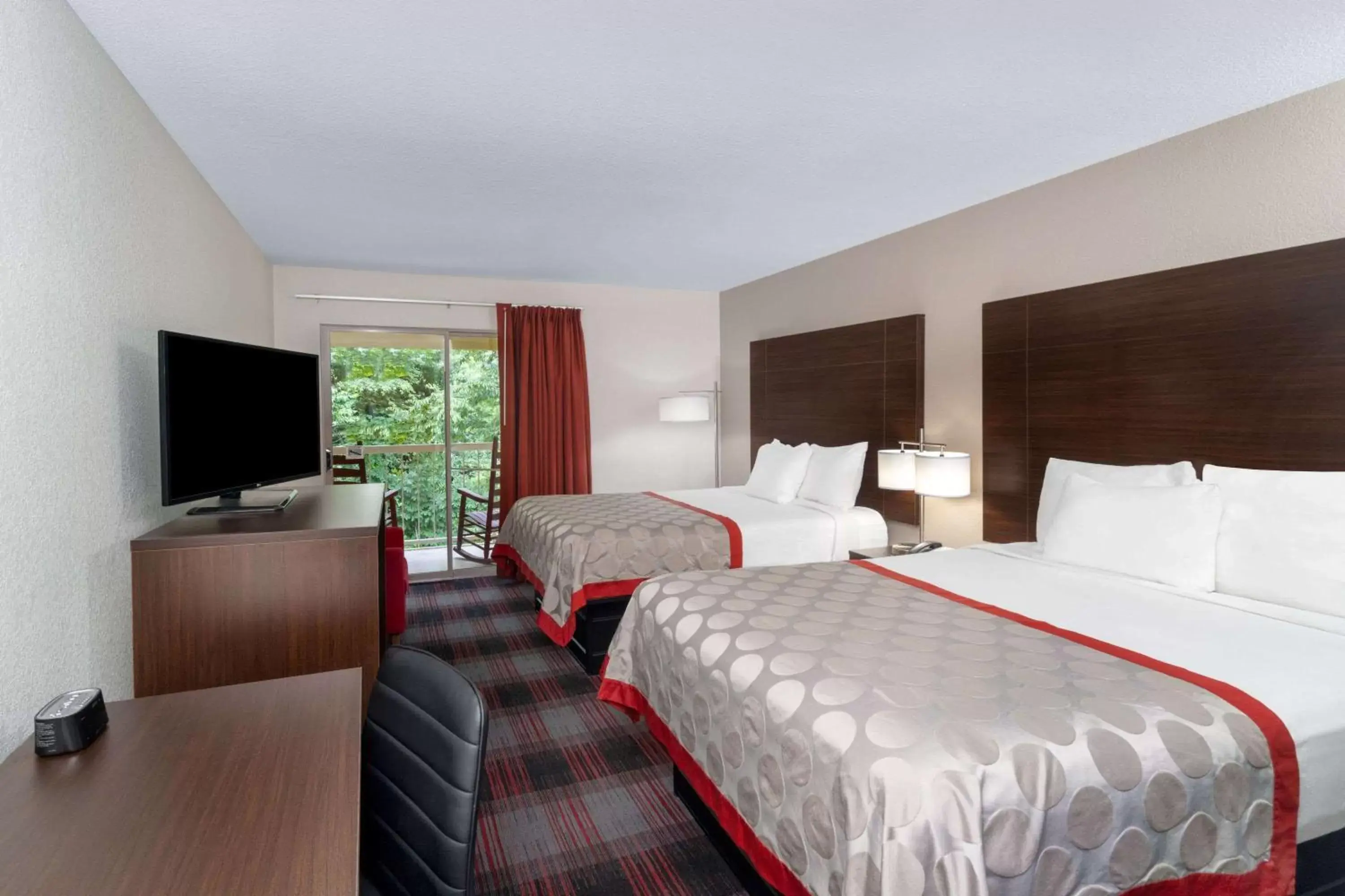 Photo of the whole room, Bed in Ramada by Wyndham Maggie Valley Photo of the whole room, Bed in Ramada by Wyndham Maggie Valley