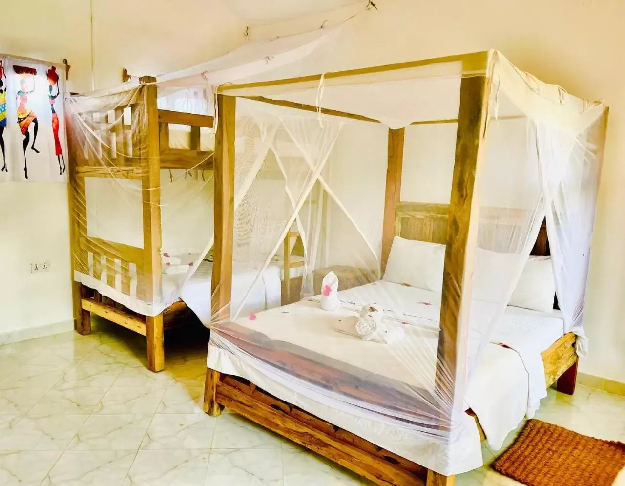 Bunk Bed in Babalao Bungalows