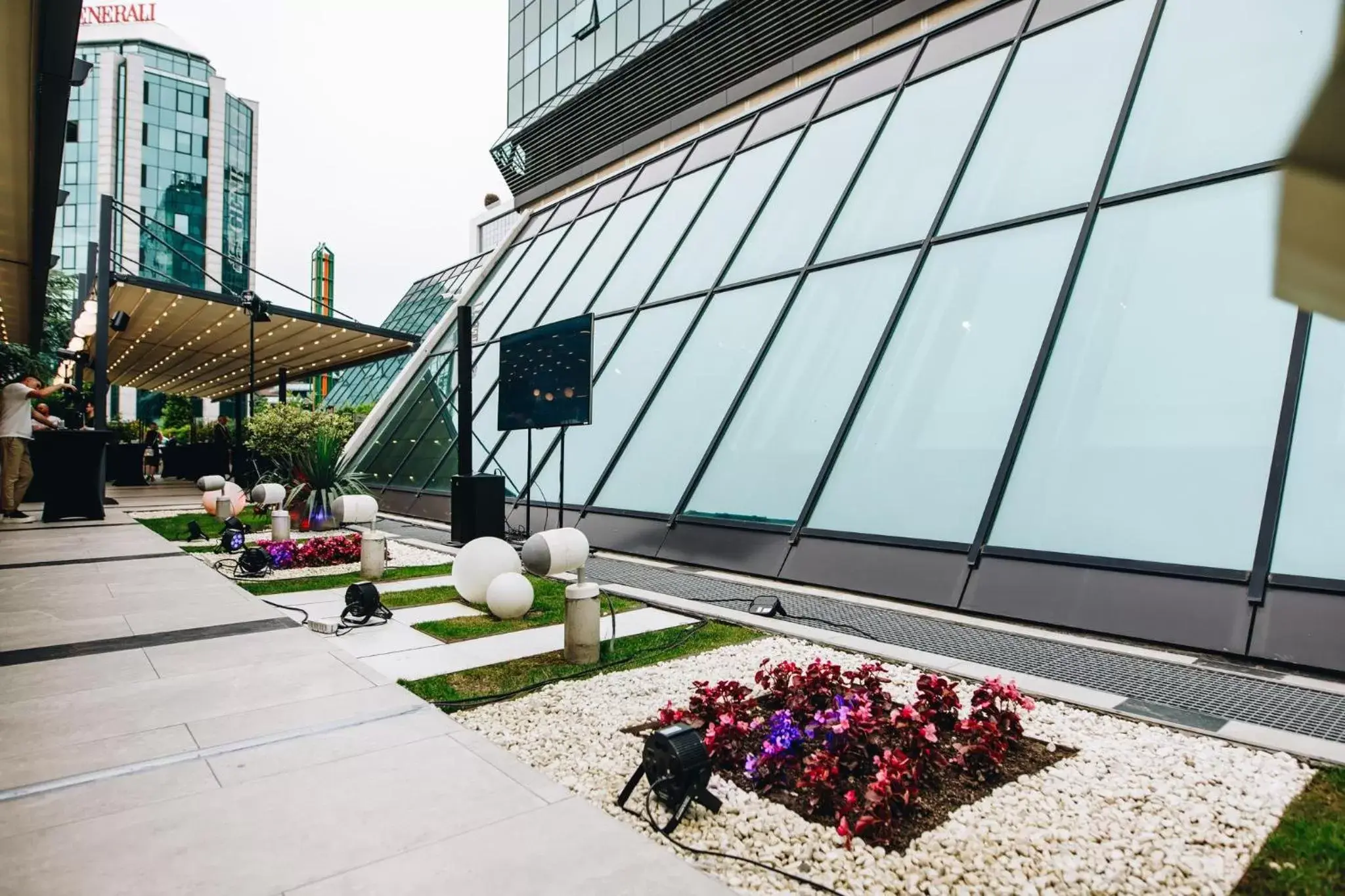 Lobby or reception in Crowne Plaza Belgrade, an IHG Hotel