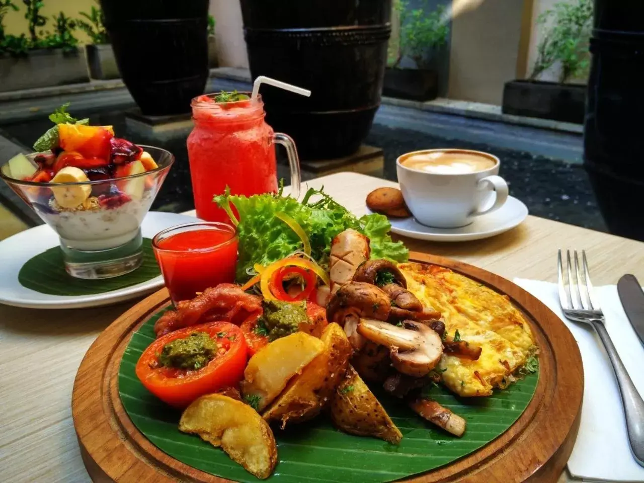 Breakfast in Swiss-Belinn Legian