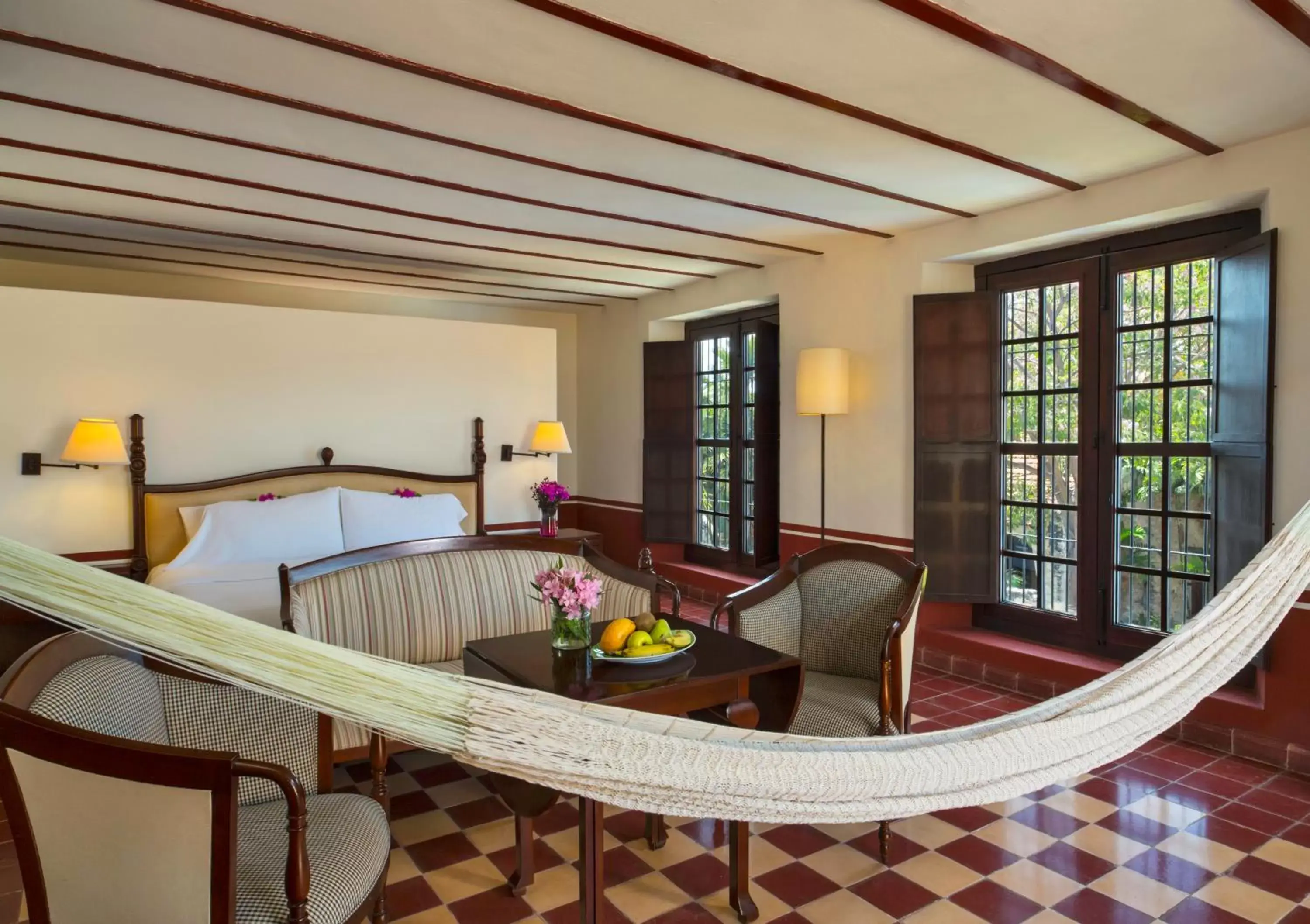 Bedroom in Hacienda Campeche