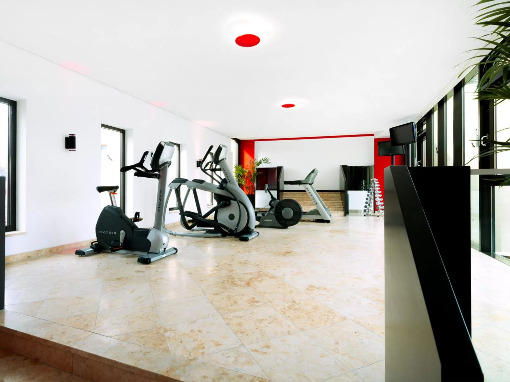 Fitness centre/facilities in DORMERO Hotel Kelheim