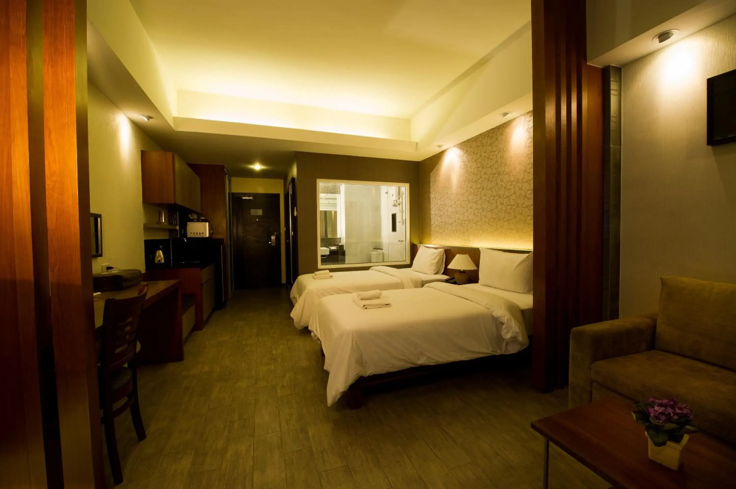 Grand Deluxe Twin Room in Inn Residence Serviced Suites - SHA Extra Plus Grand Deluxe Twin Room in Inn Residence Serviced Suites - SHA Extra Plus