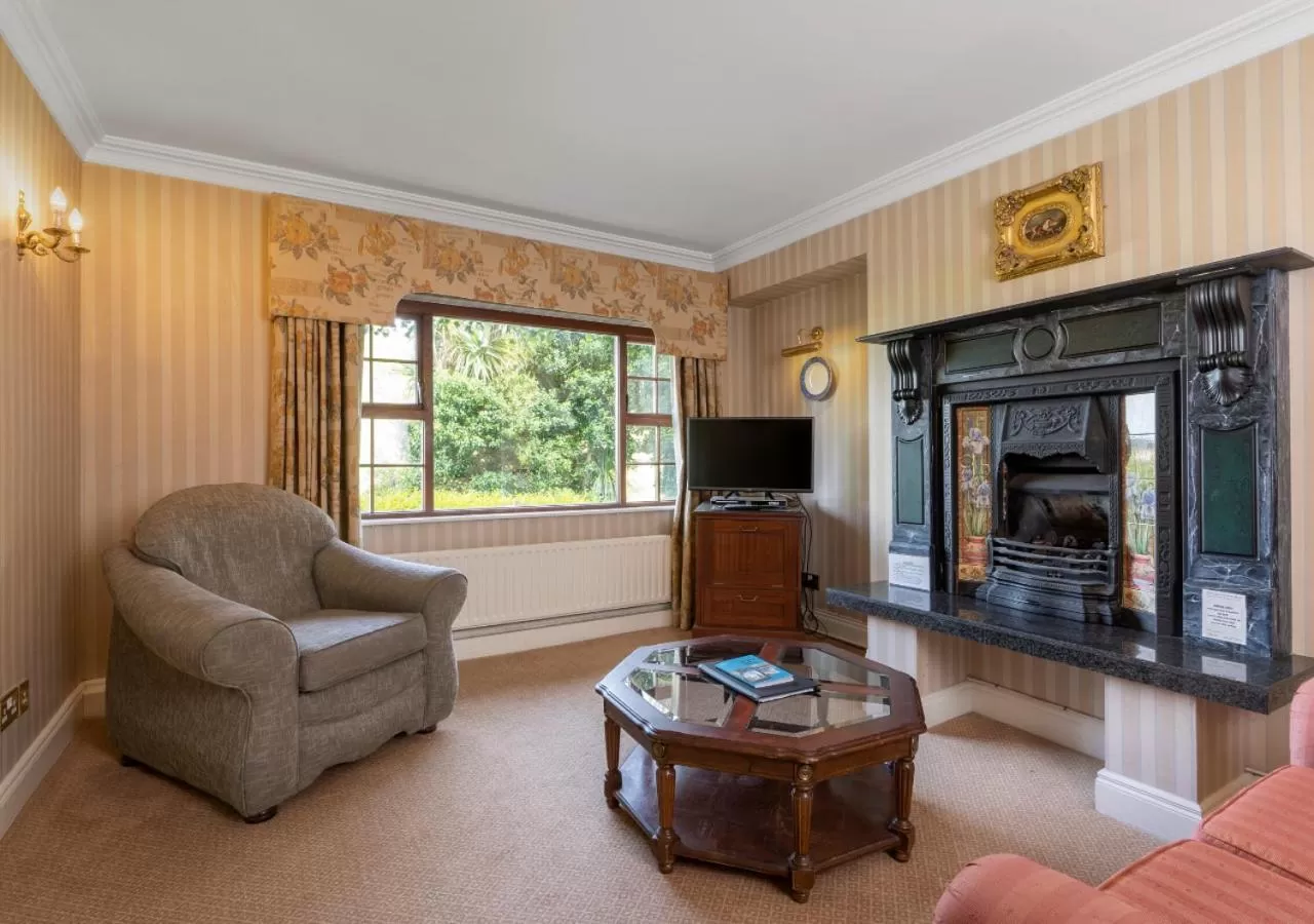 Seating area in Abbeyglen Castle Hotel
