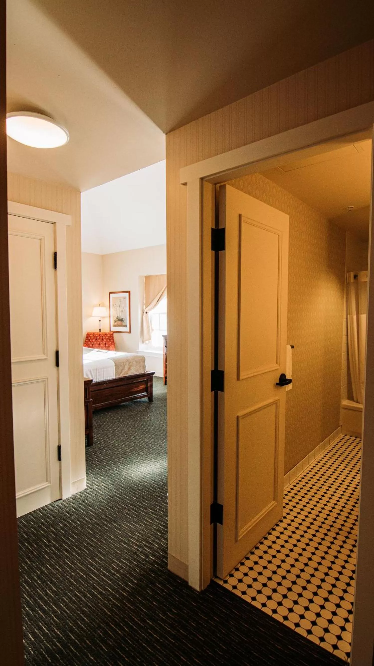 Bed in St. Eugene Golf Resort & Casino