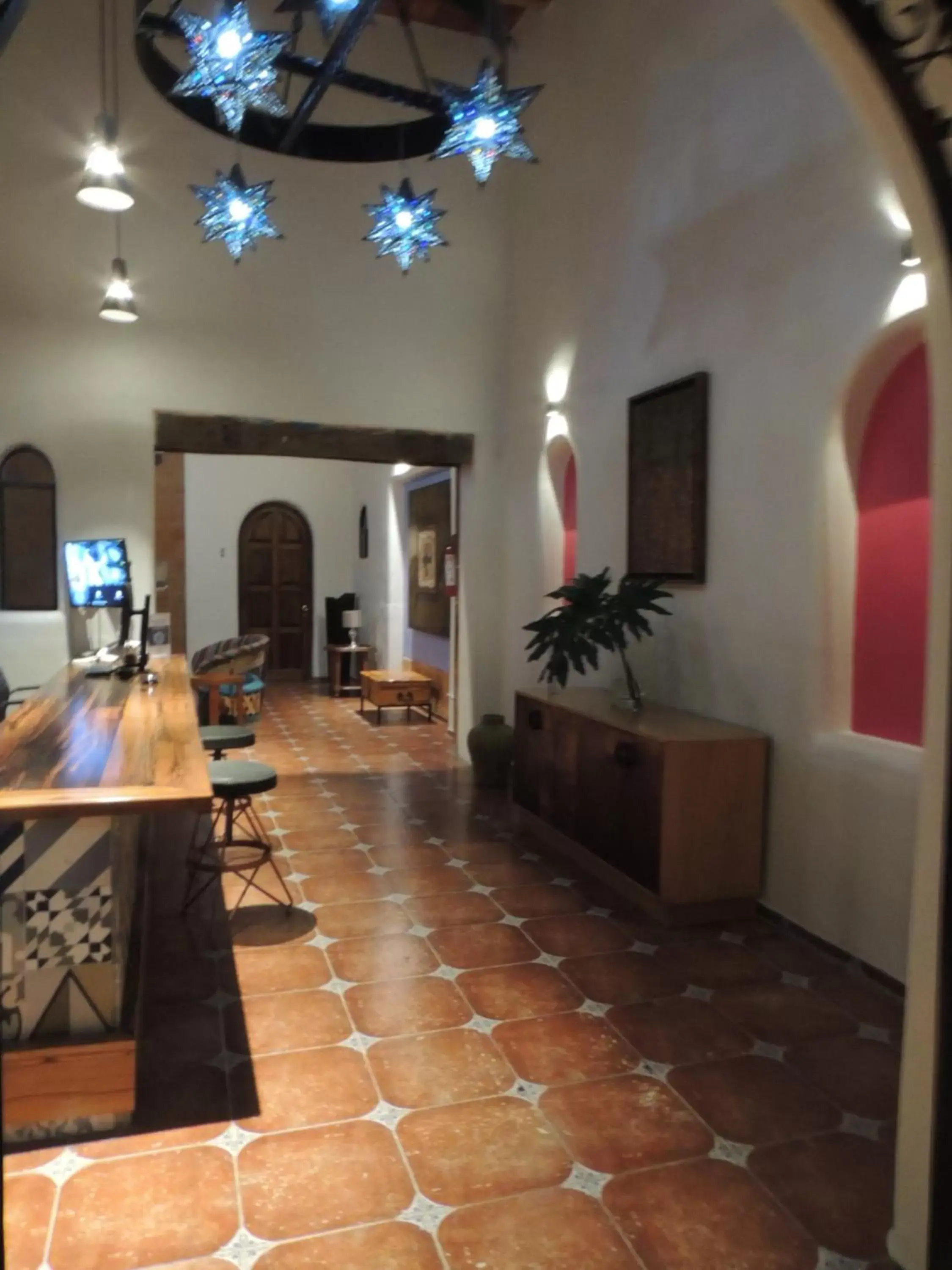Lobby or reception, Lobby/Reception in Hotel Casa Tequis San Luis Potosi