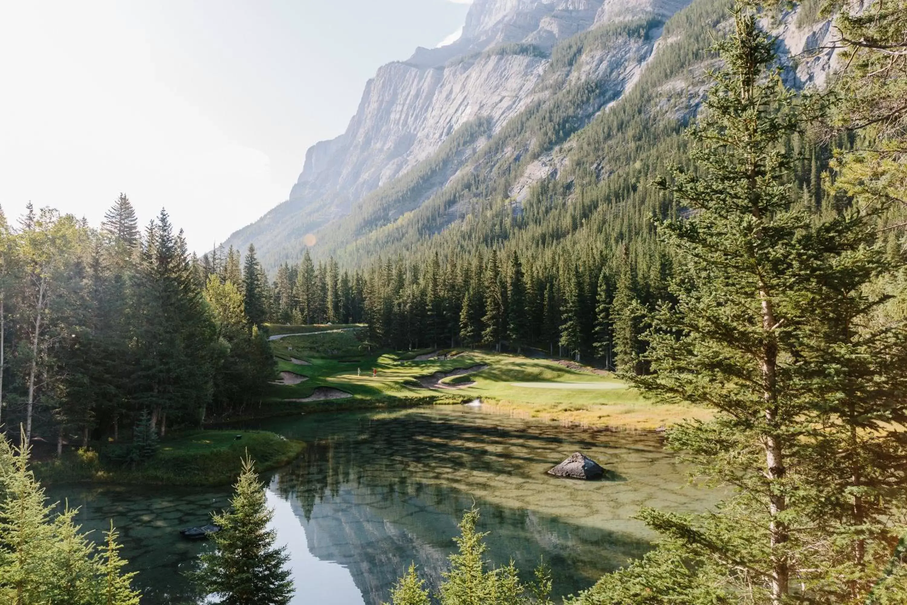 Day in Fairmont Banff Springs