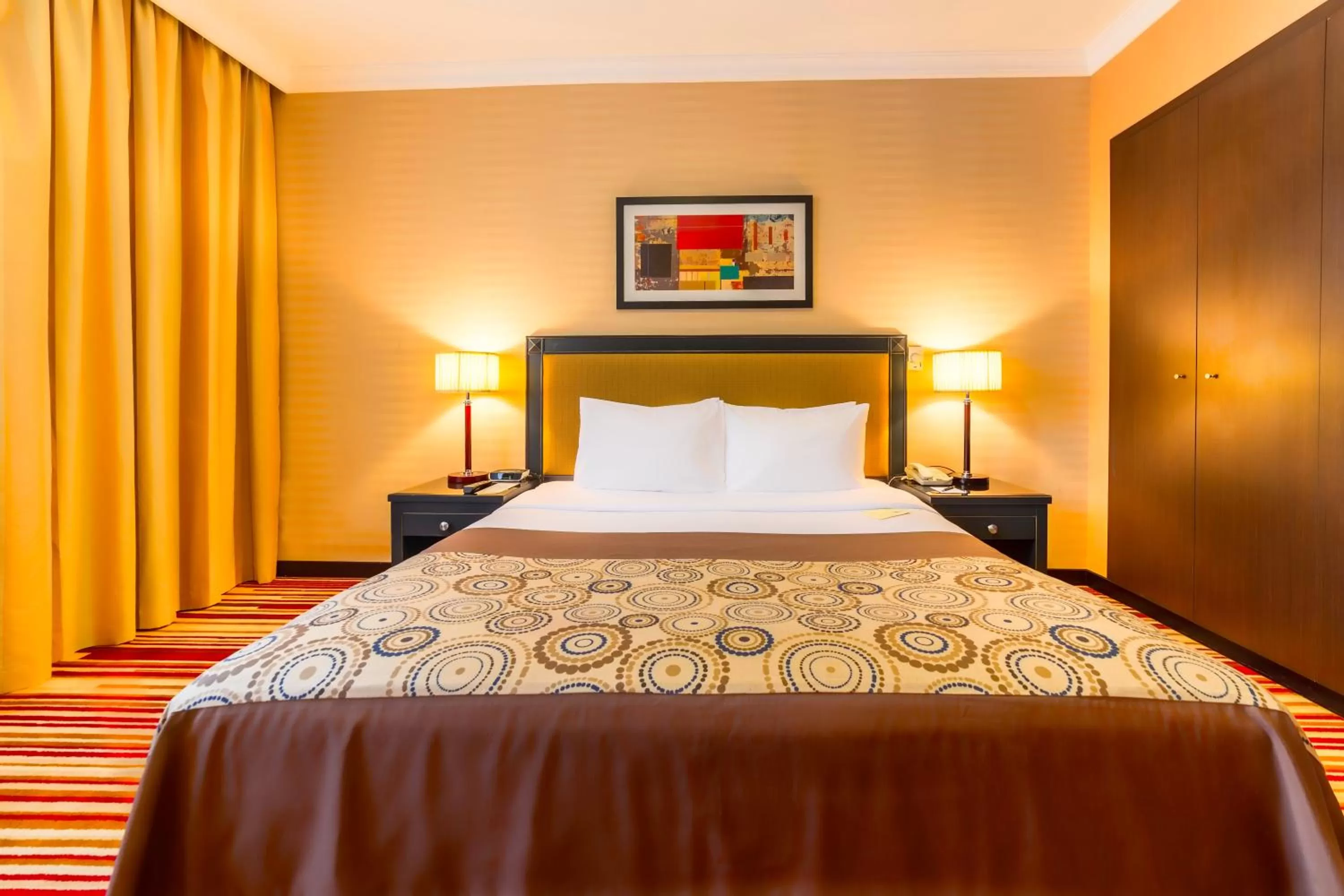 Bedroom, Bed in Executive Suites Abu Dhabi