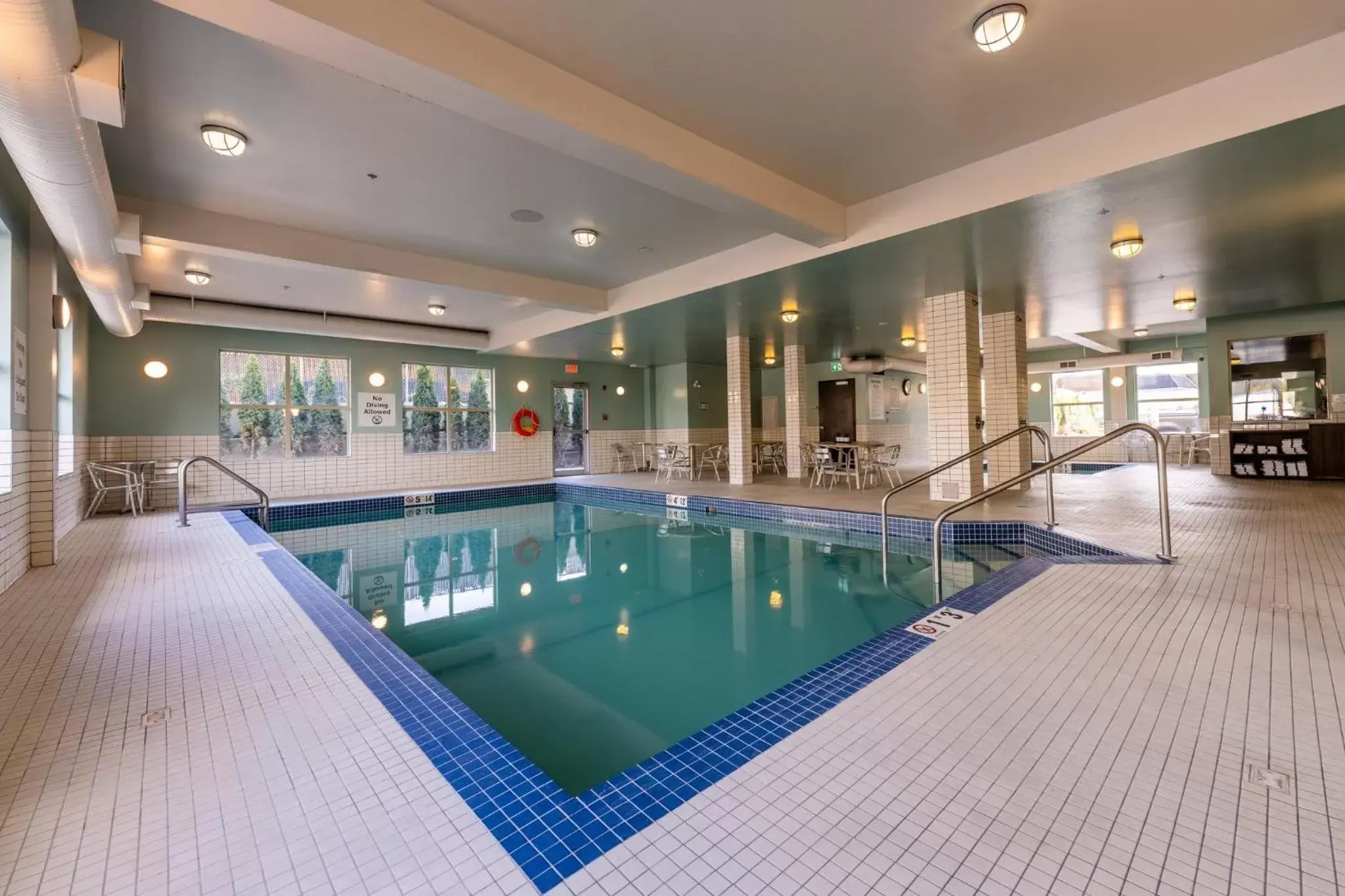 Swimming Pool in Holiday Inn Express Golden-Kicking Horse, an IHG Hotel