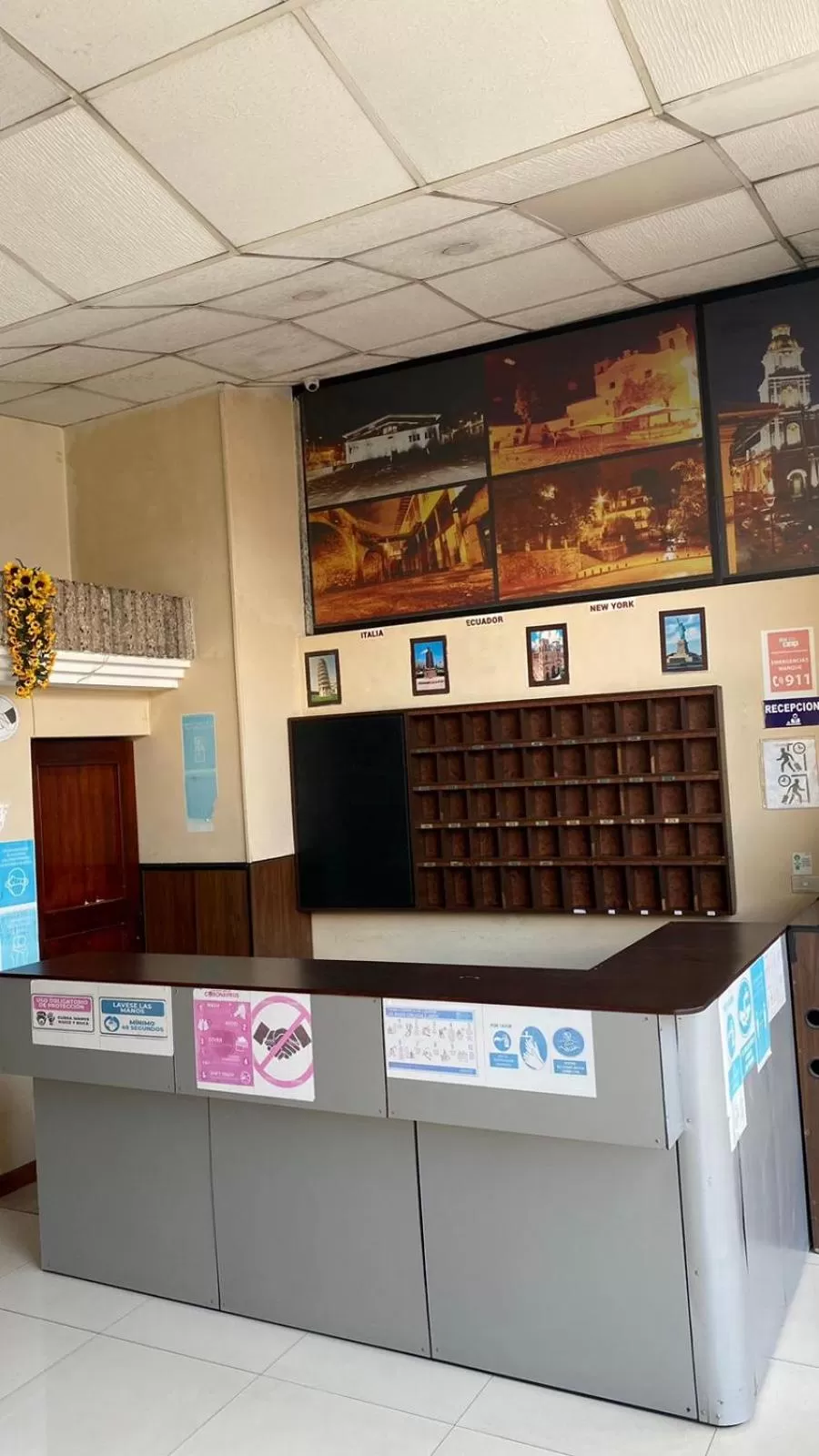 Lobby or reception in HOTEL 4 RIOS