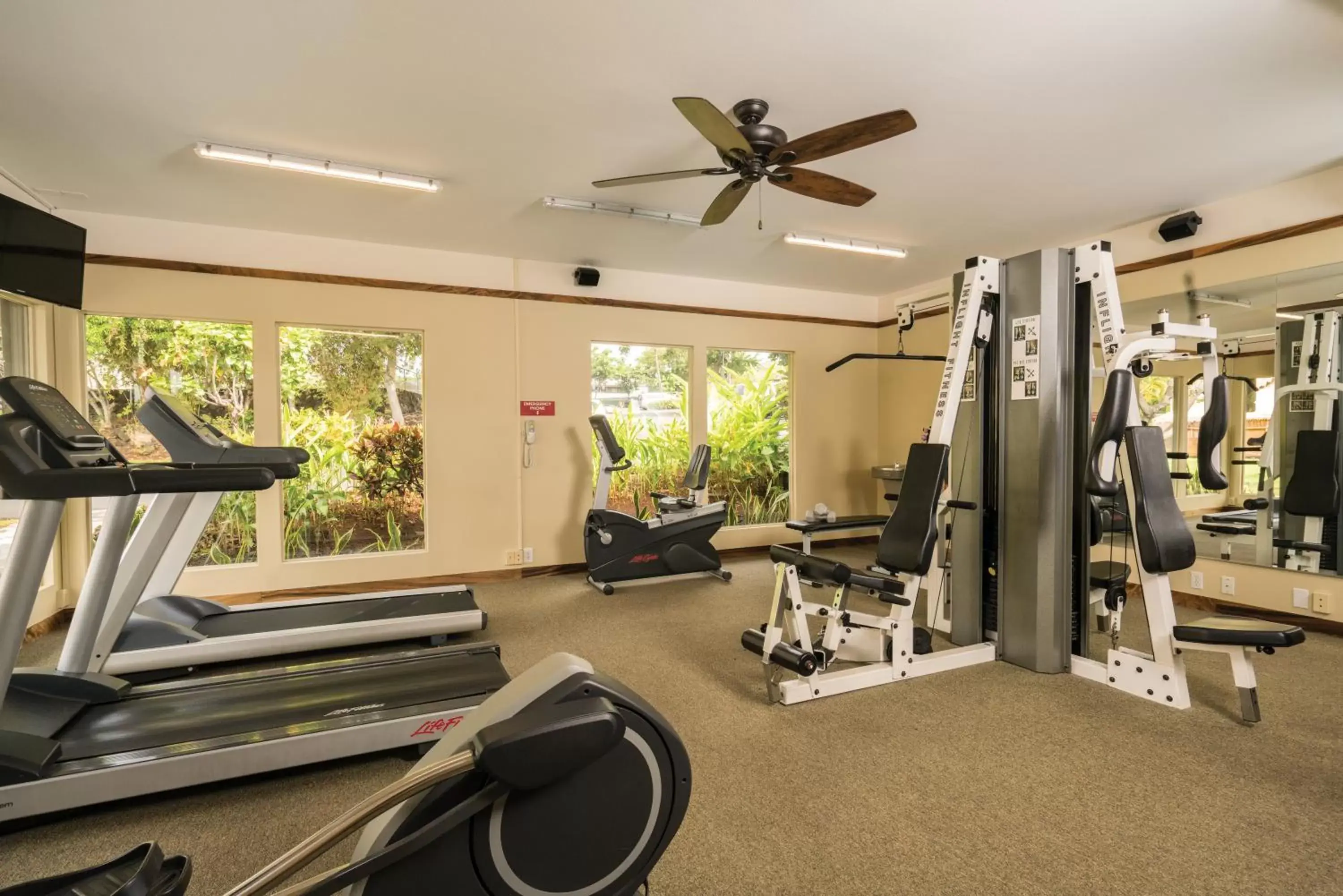 Fitness centre/facilities in Club Wyndham Kona Fitness centre/facilities in Club Wyndham Kona