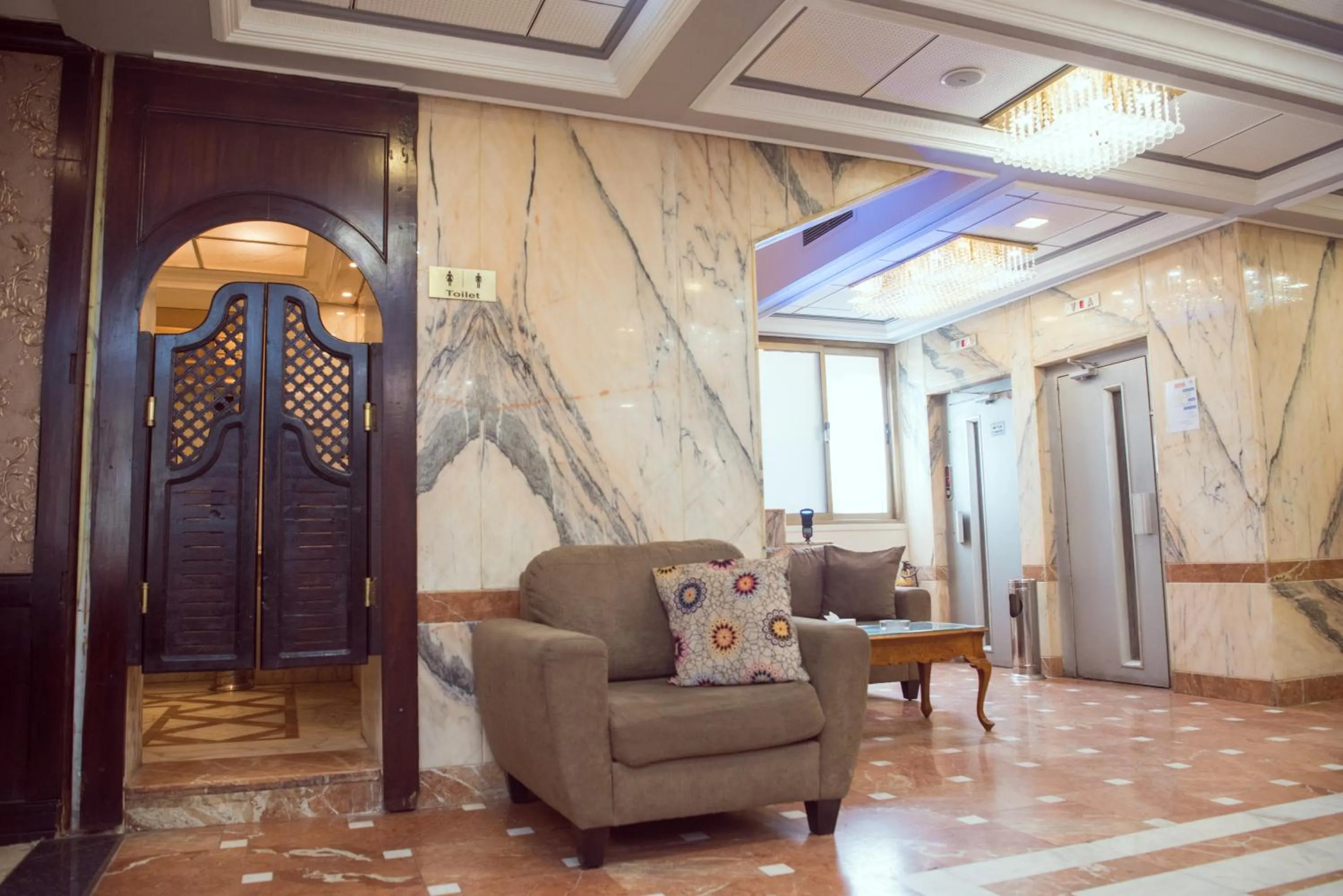 Lobby or reception in Salma Hotel Cairo
