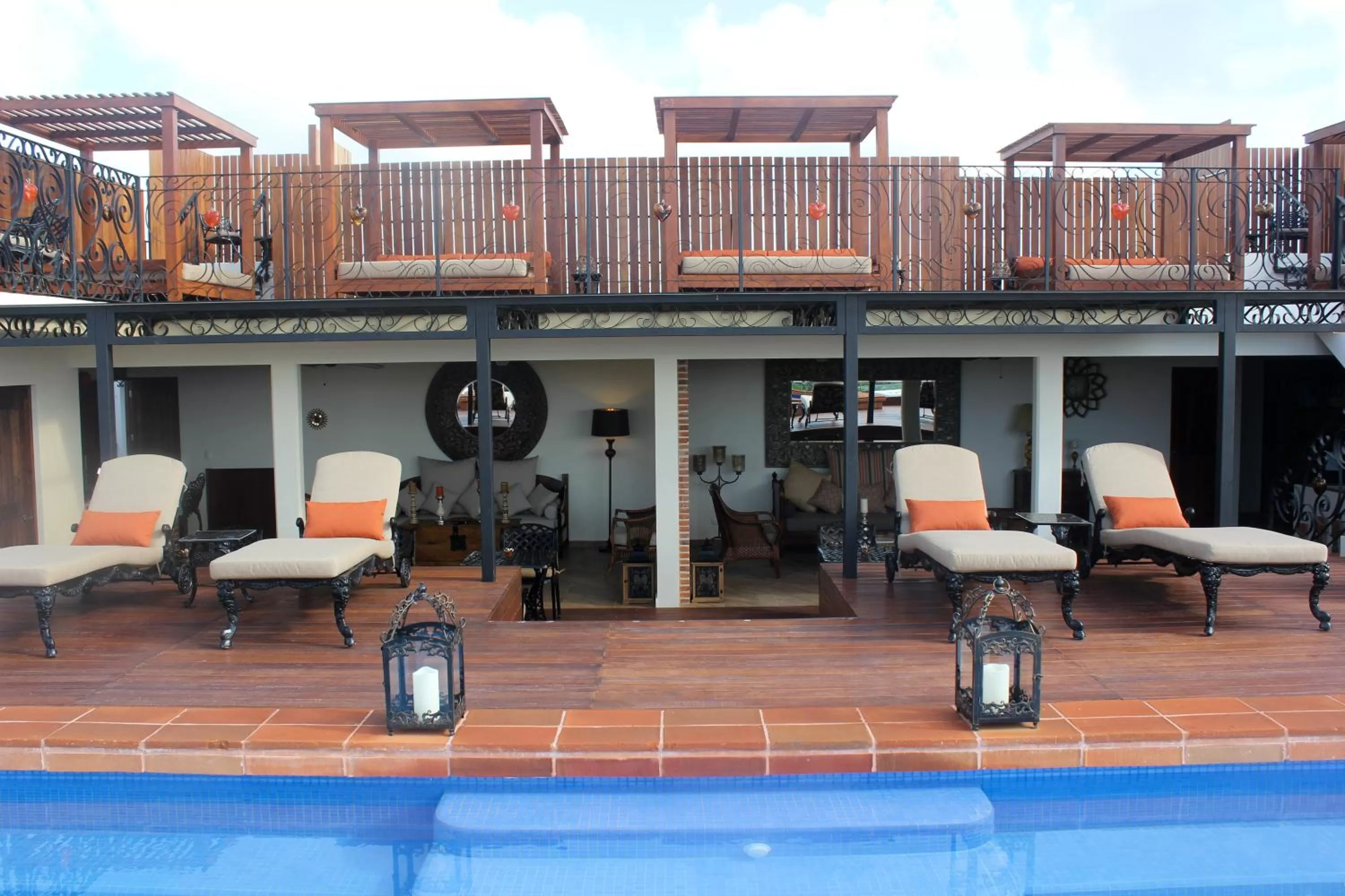 Swimming pool in La Pasion Colonial Hotel Boutique By Bunik