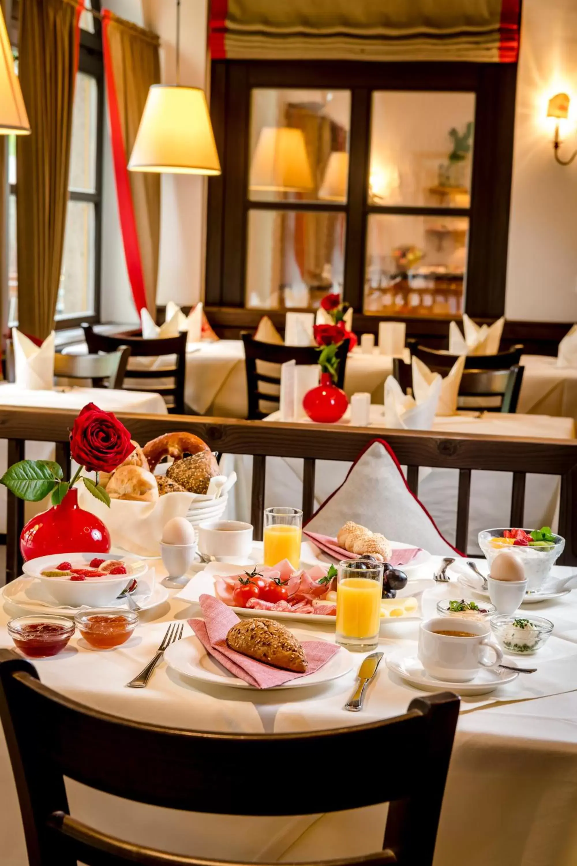 Breakfast, Restaurant/Places to Eat in Hotel IMLAUER & Bräu