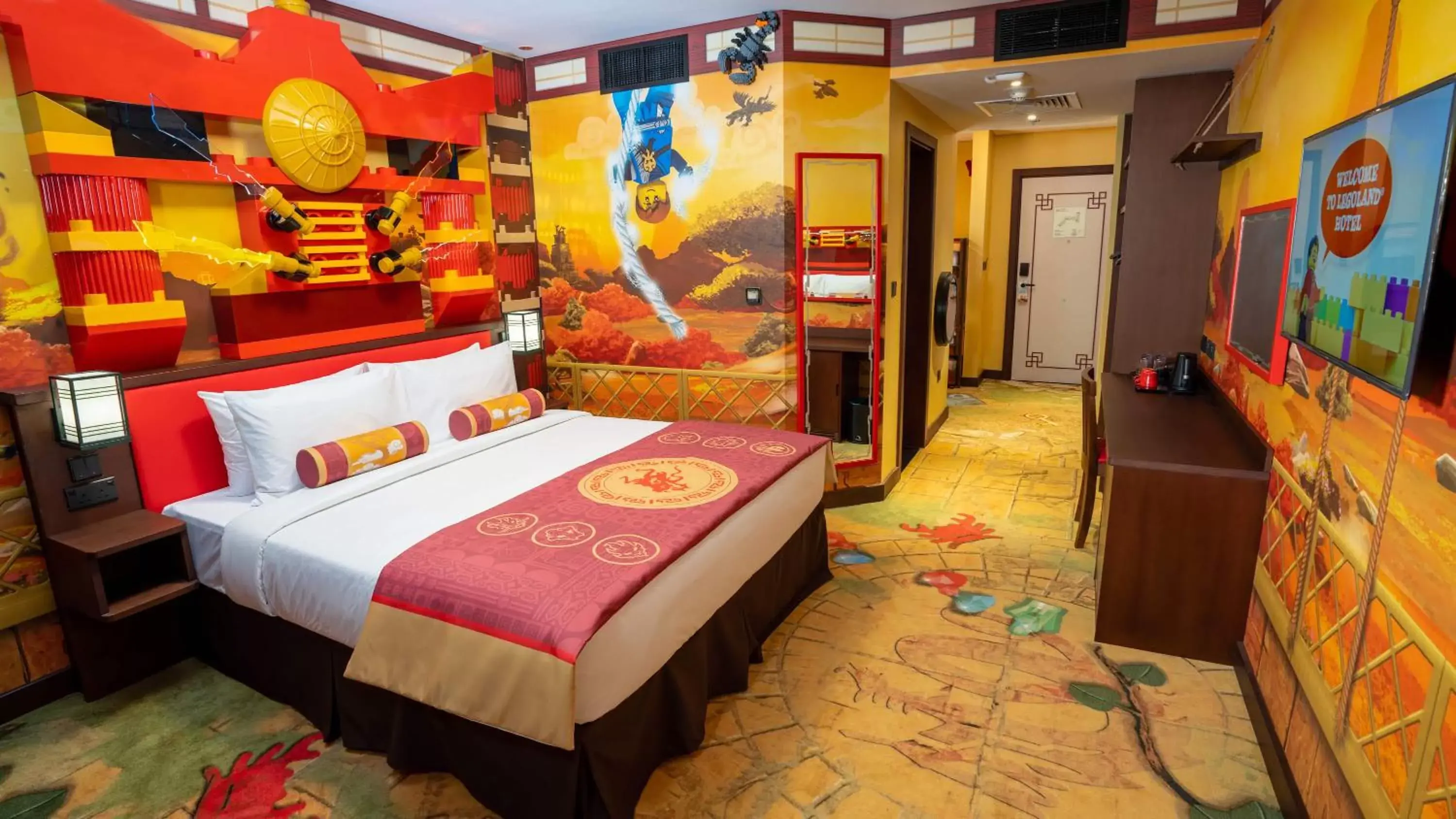 Bedroom in LEGOLAND Hotel Dubai