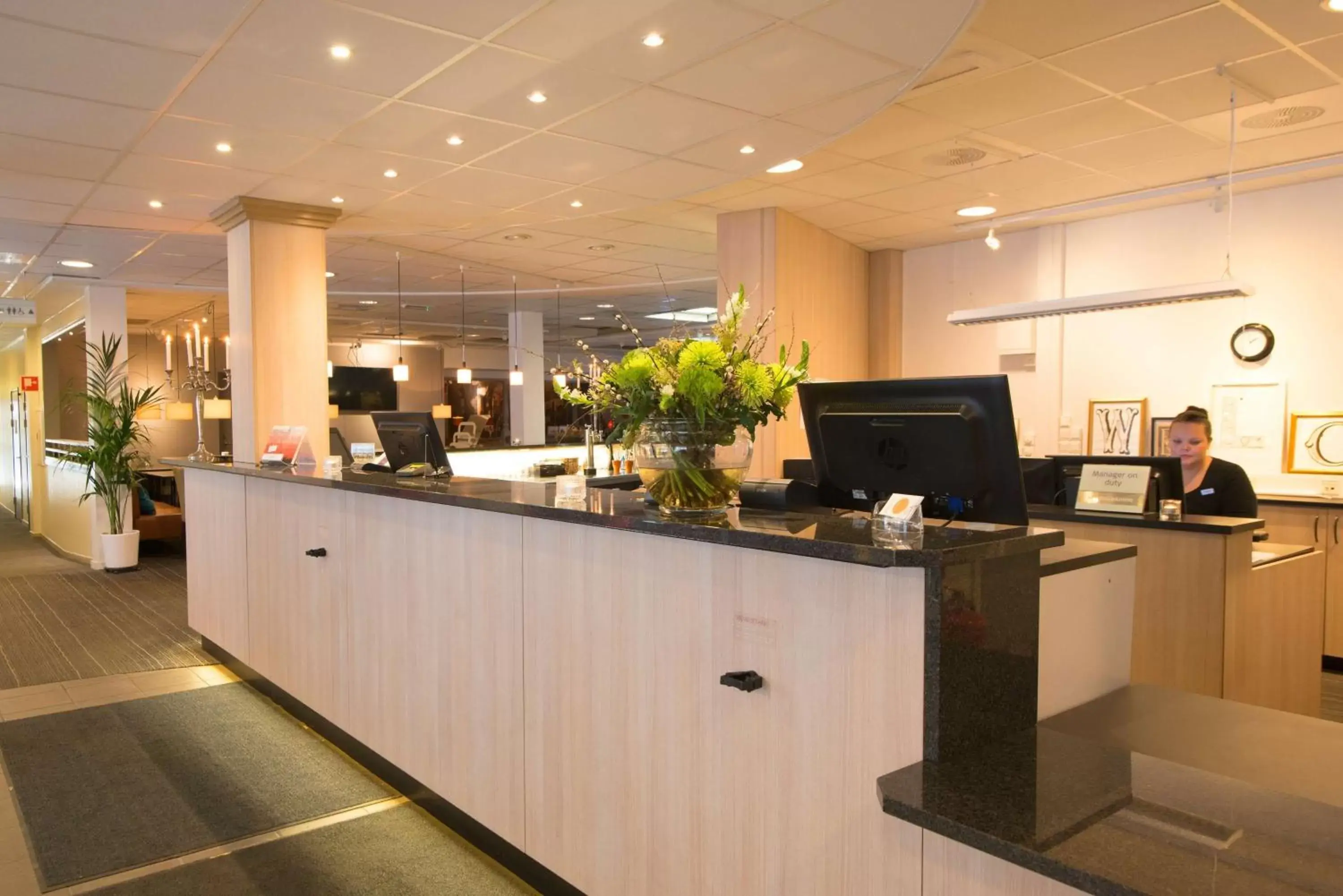 Lobby or reception in Scandic Sundsvall City