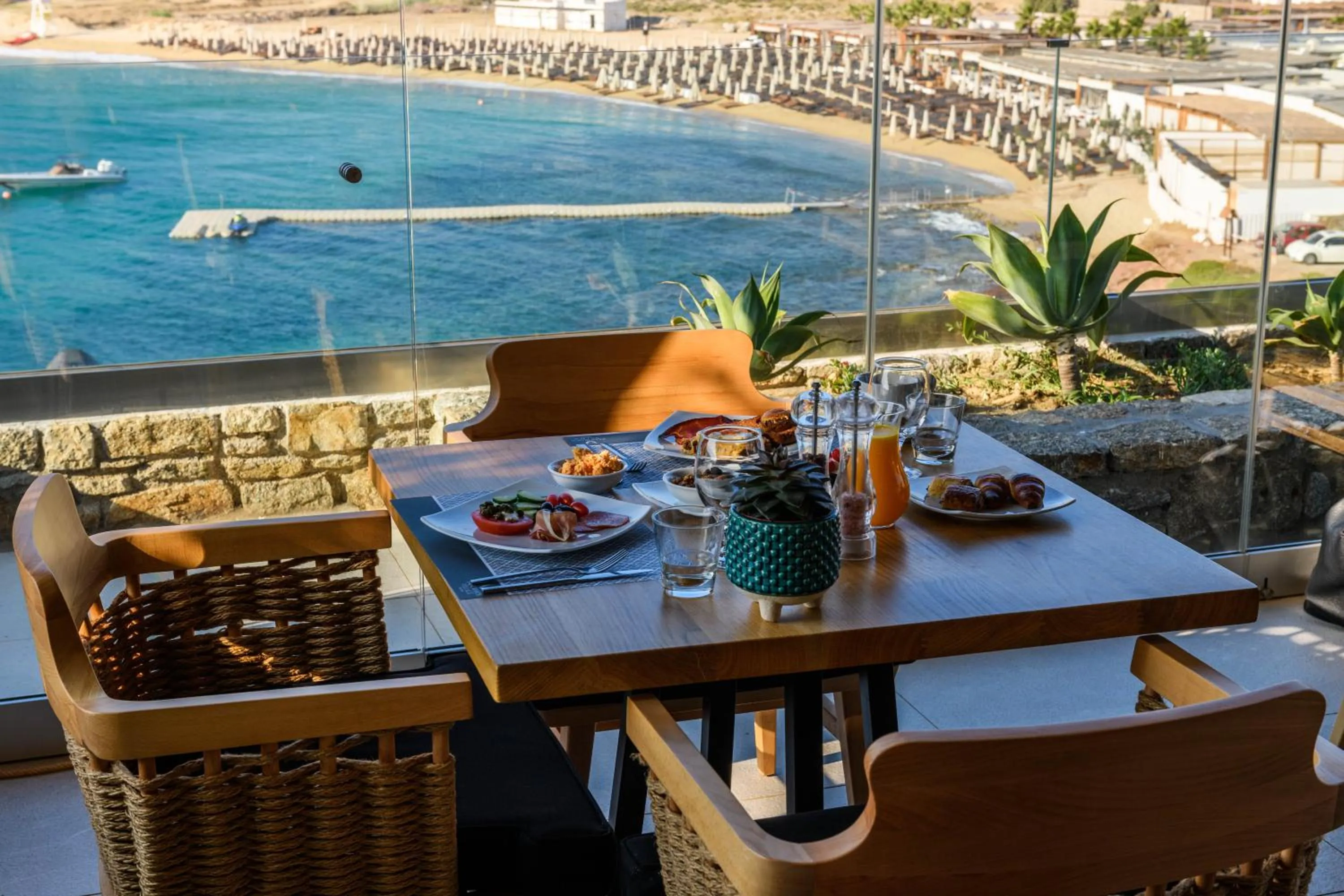 Breakfast in Panormos Village Hotel