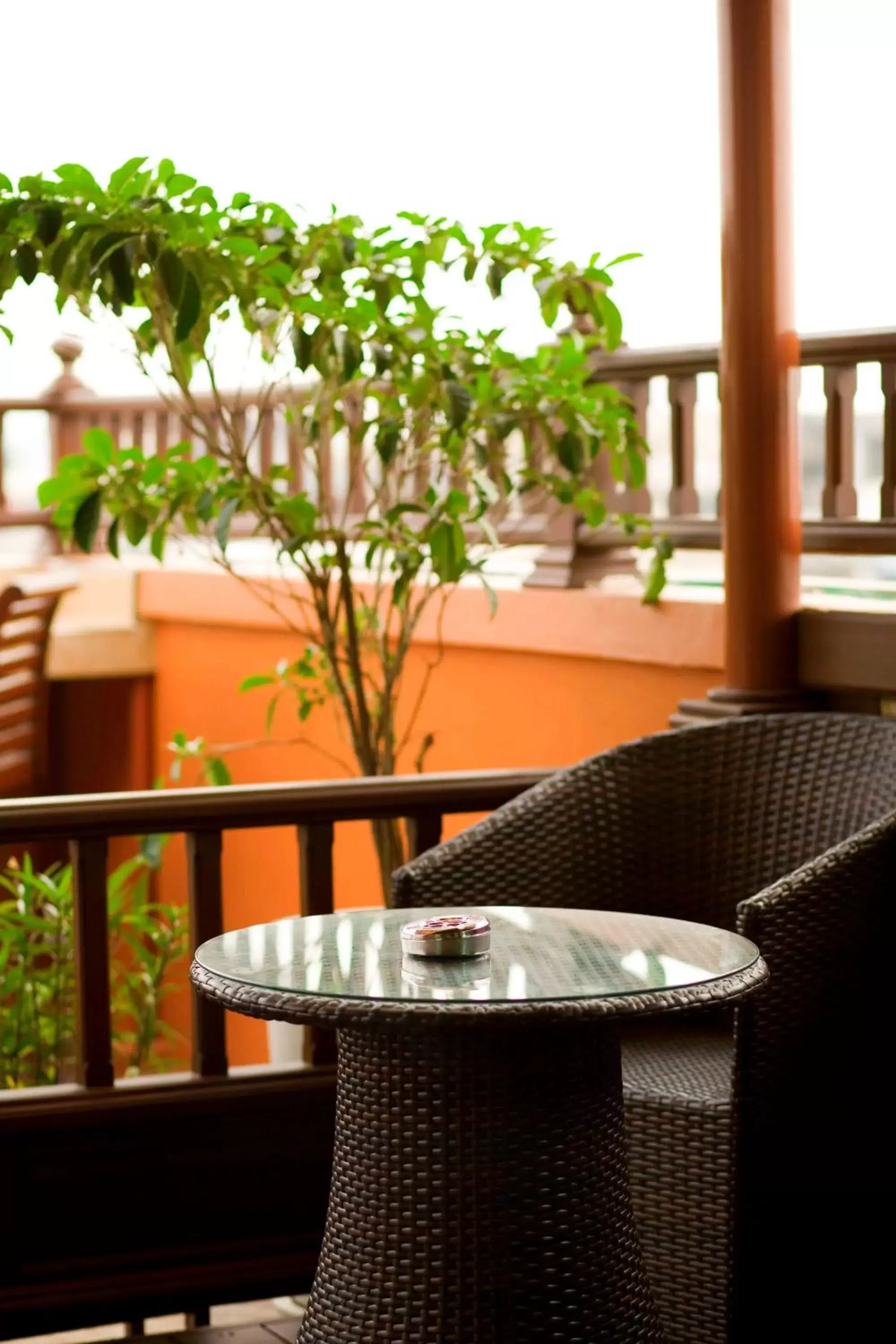 Balcony/Terrace in Lamphu Tree House Boutique Hotel