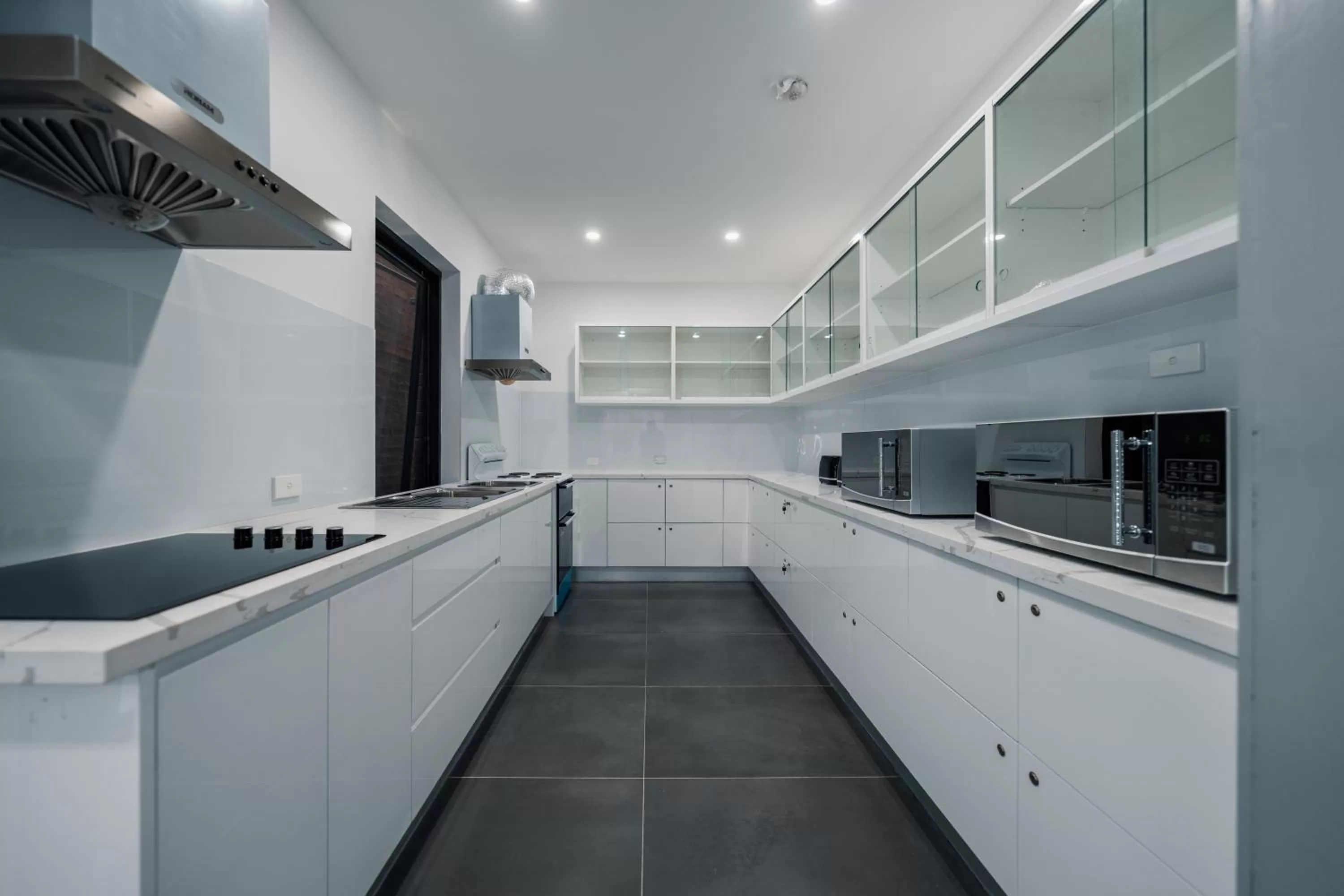 Kitchen or kitchenette in Cozy M Hostel