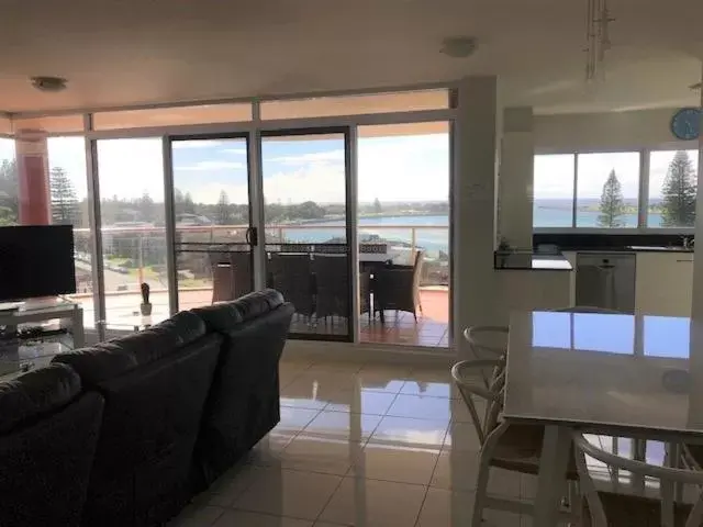 Seating Area in Sunrise Luxury Apartments