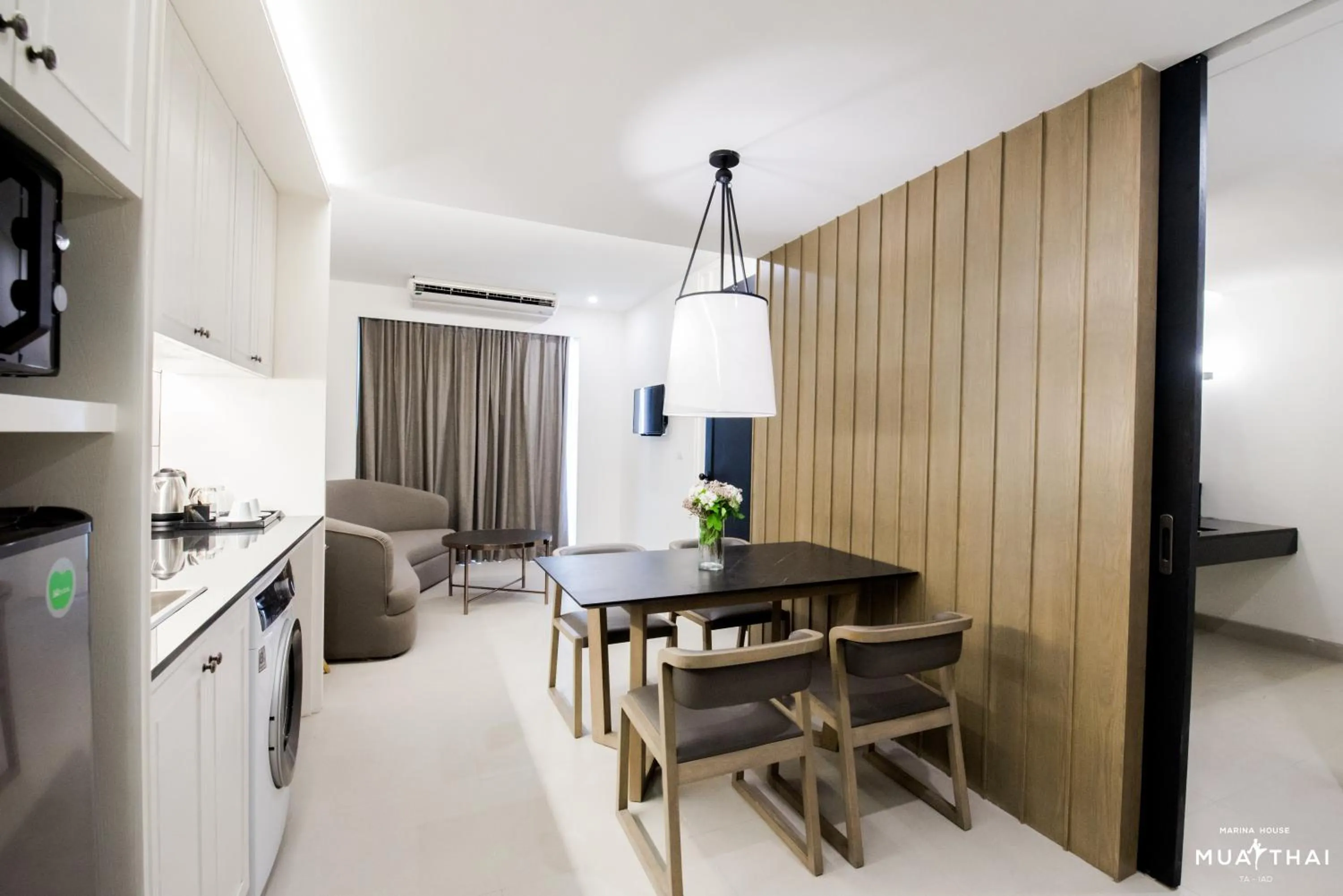 Kitchen or kitchenette in Marina House MUAYTHAI Ta-iad Phuket