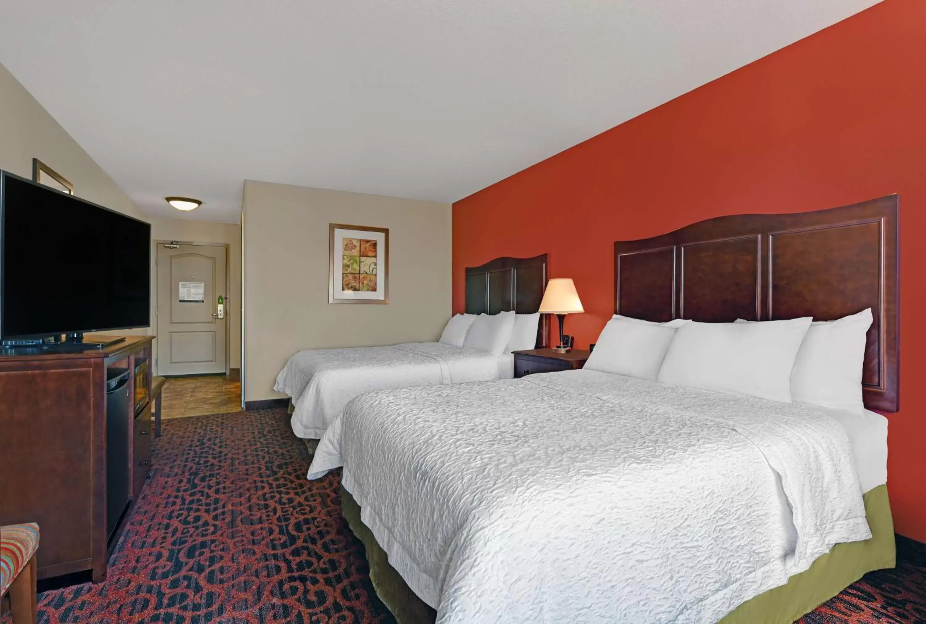 Bed in Hampton Inn Deming Bed in Hampton Inn Deming