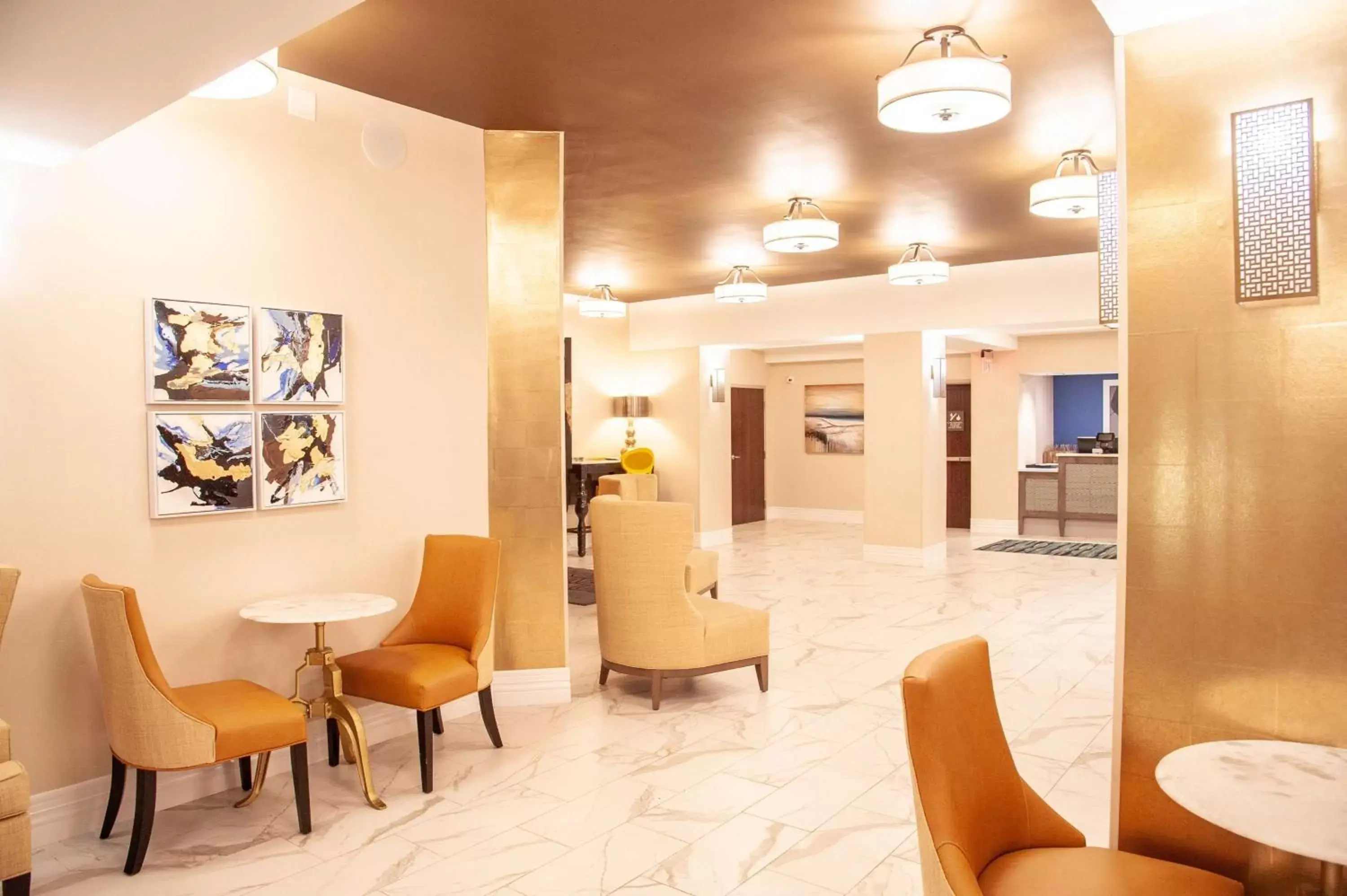 Lobby or reception in Hampton Inn & Suites Jackson Coliseum