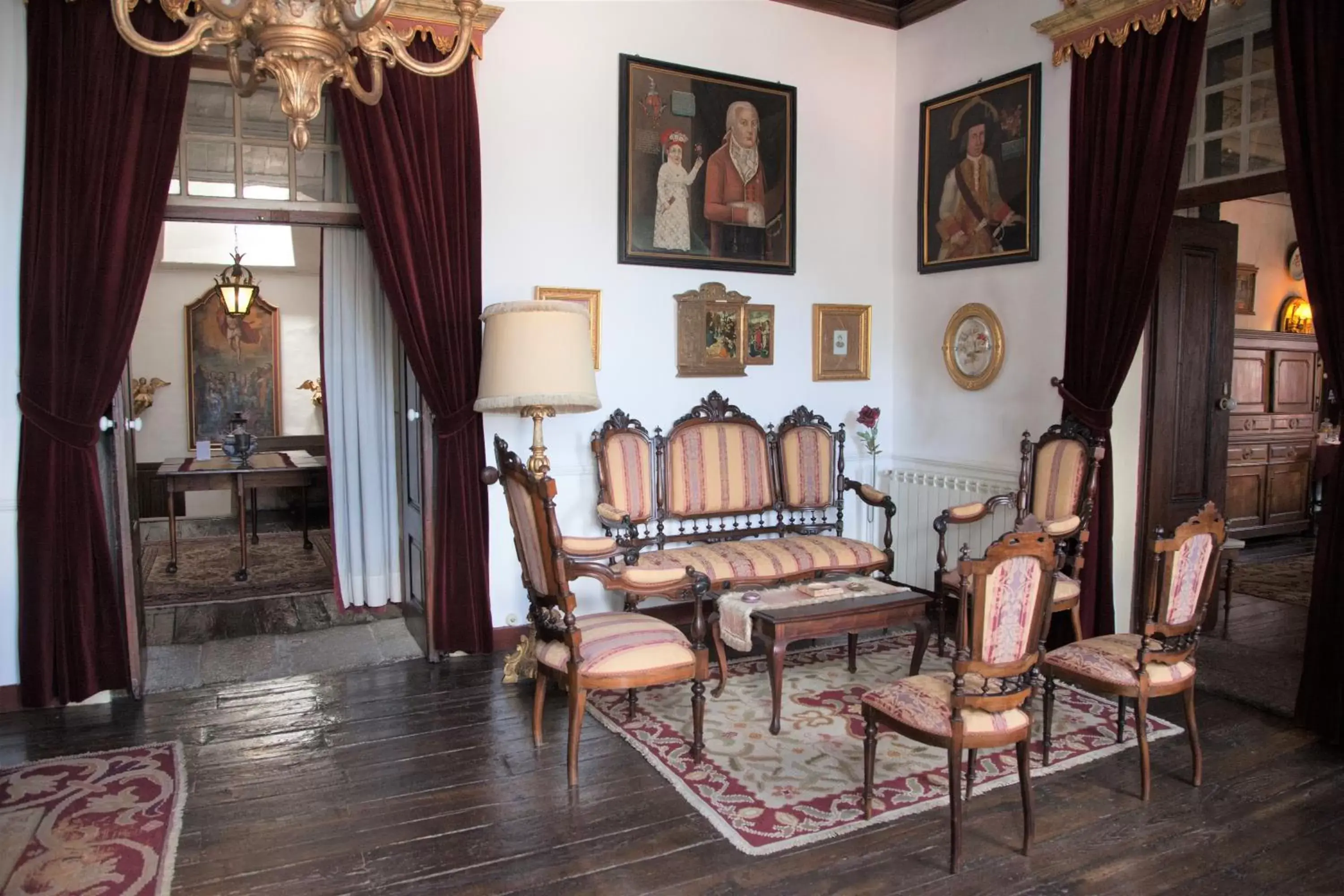 Living room, Seating Area in Casa Das Obras