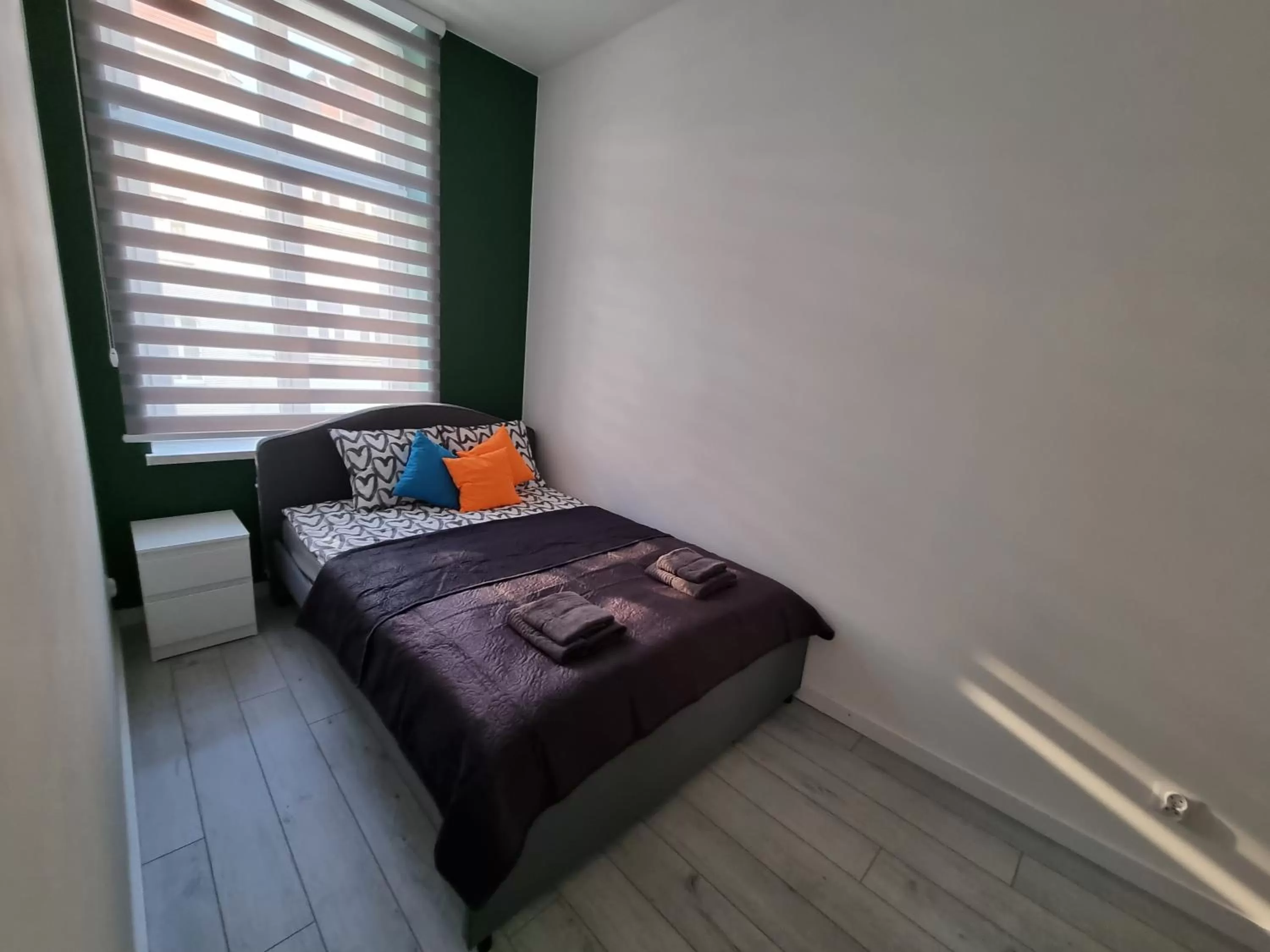 Bed in Apartamenty Katowice Stawowa 5