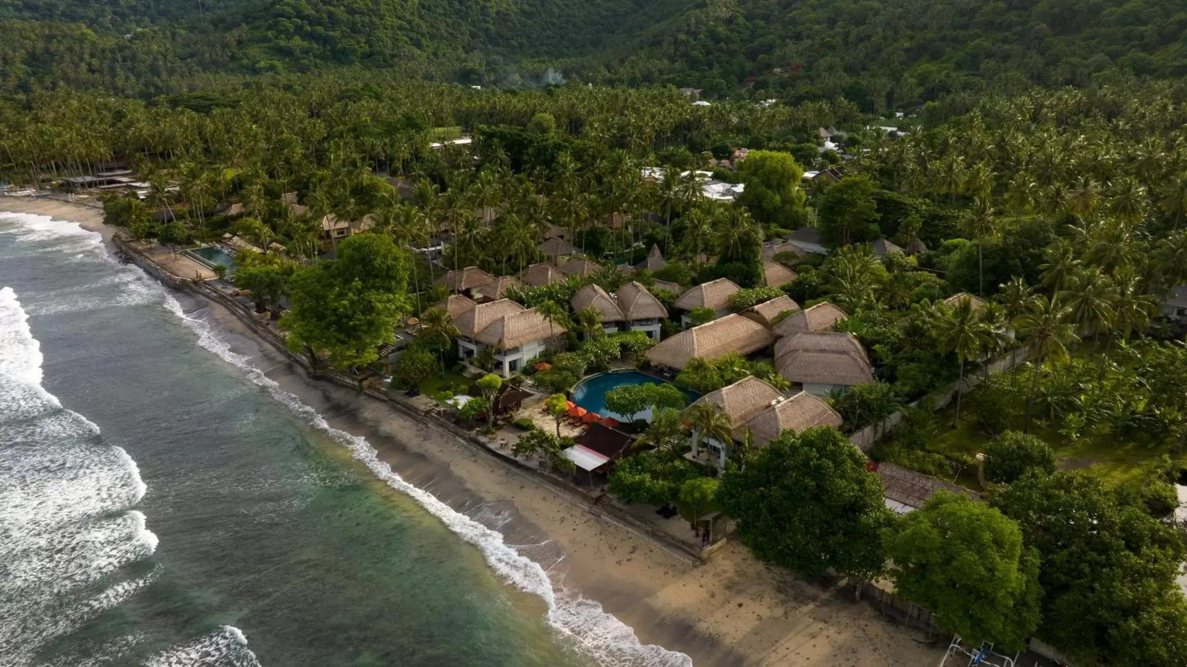 Beach, Bird's-eye View in Sudamala Resort, Senggigi, Lombok