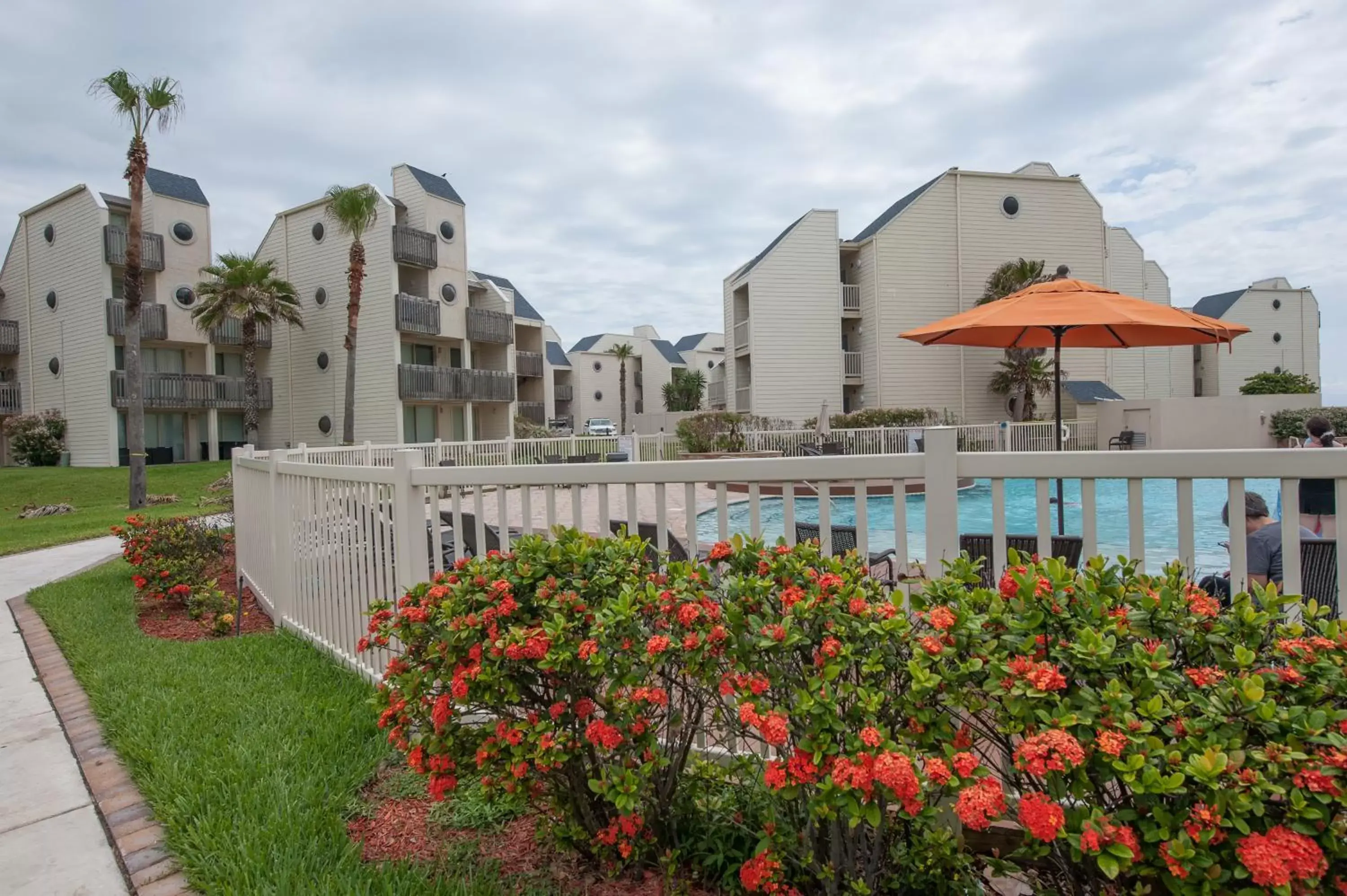 Swimming pool, Property Building in South Padre Island Beach Rentals