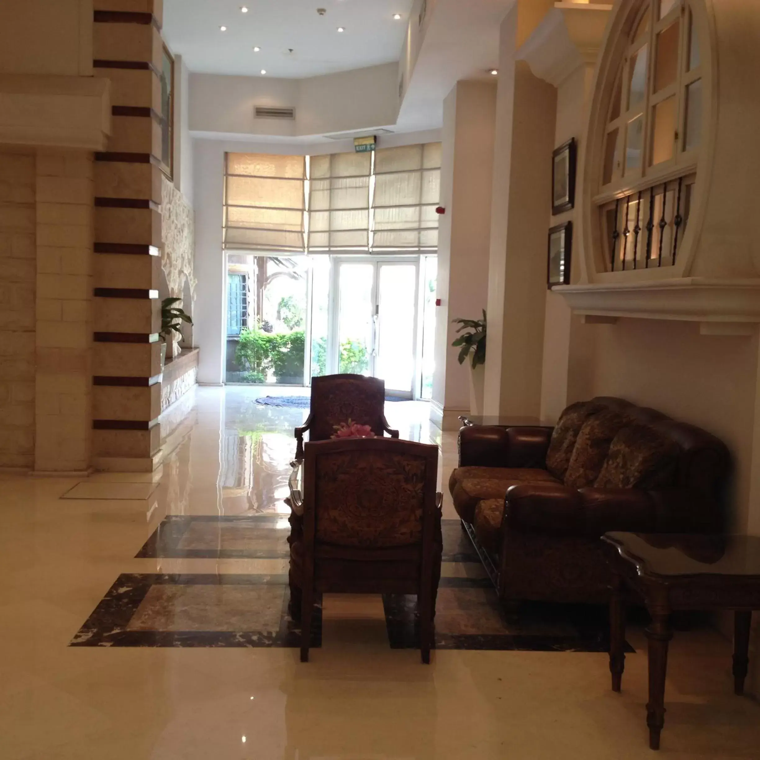 Facade/entrance, Seating Area in Amarante Pyramids Hotel