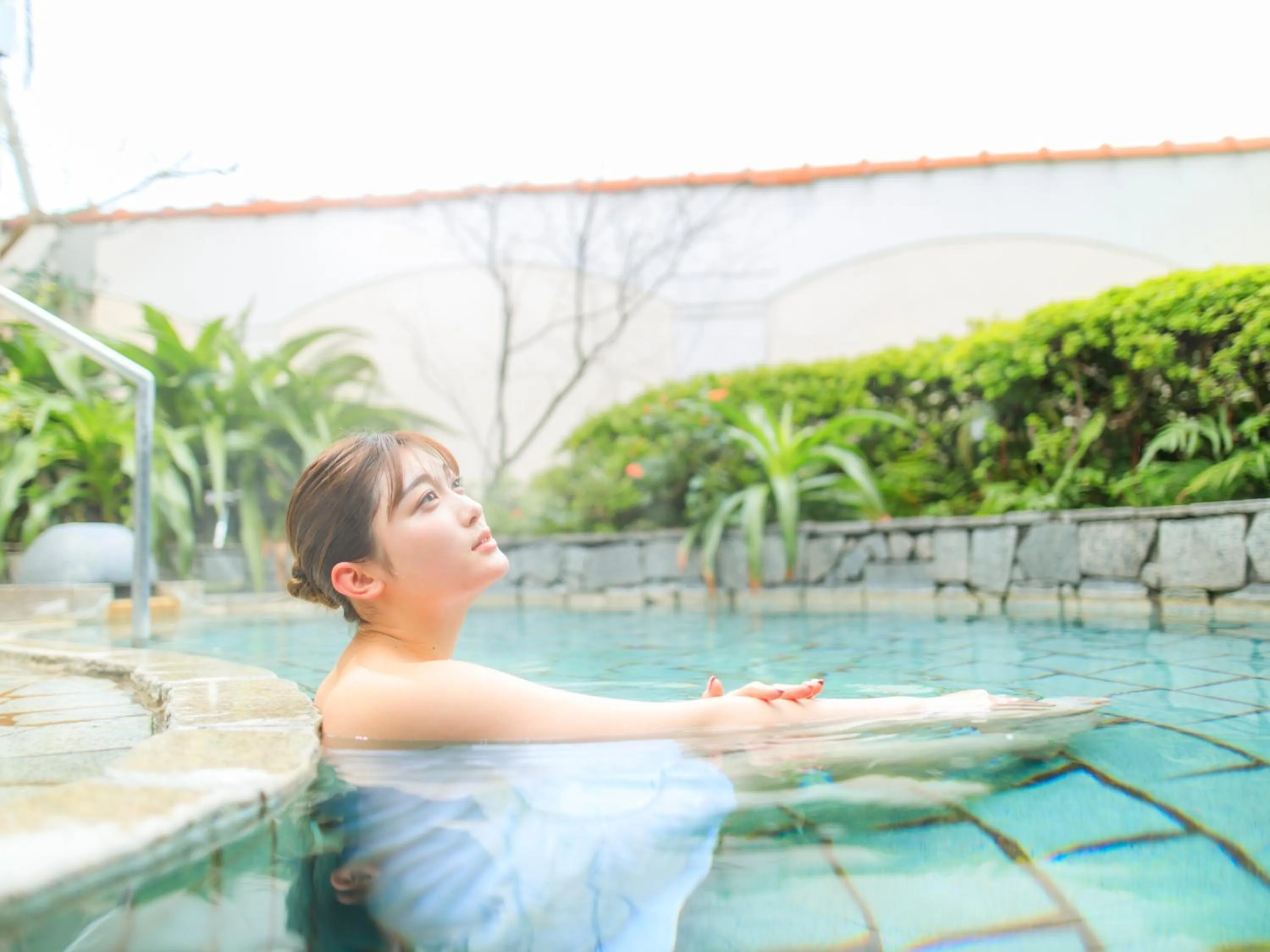 Hot Spring Bath in Ito Hotel Juraku