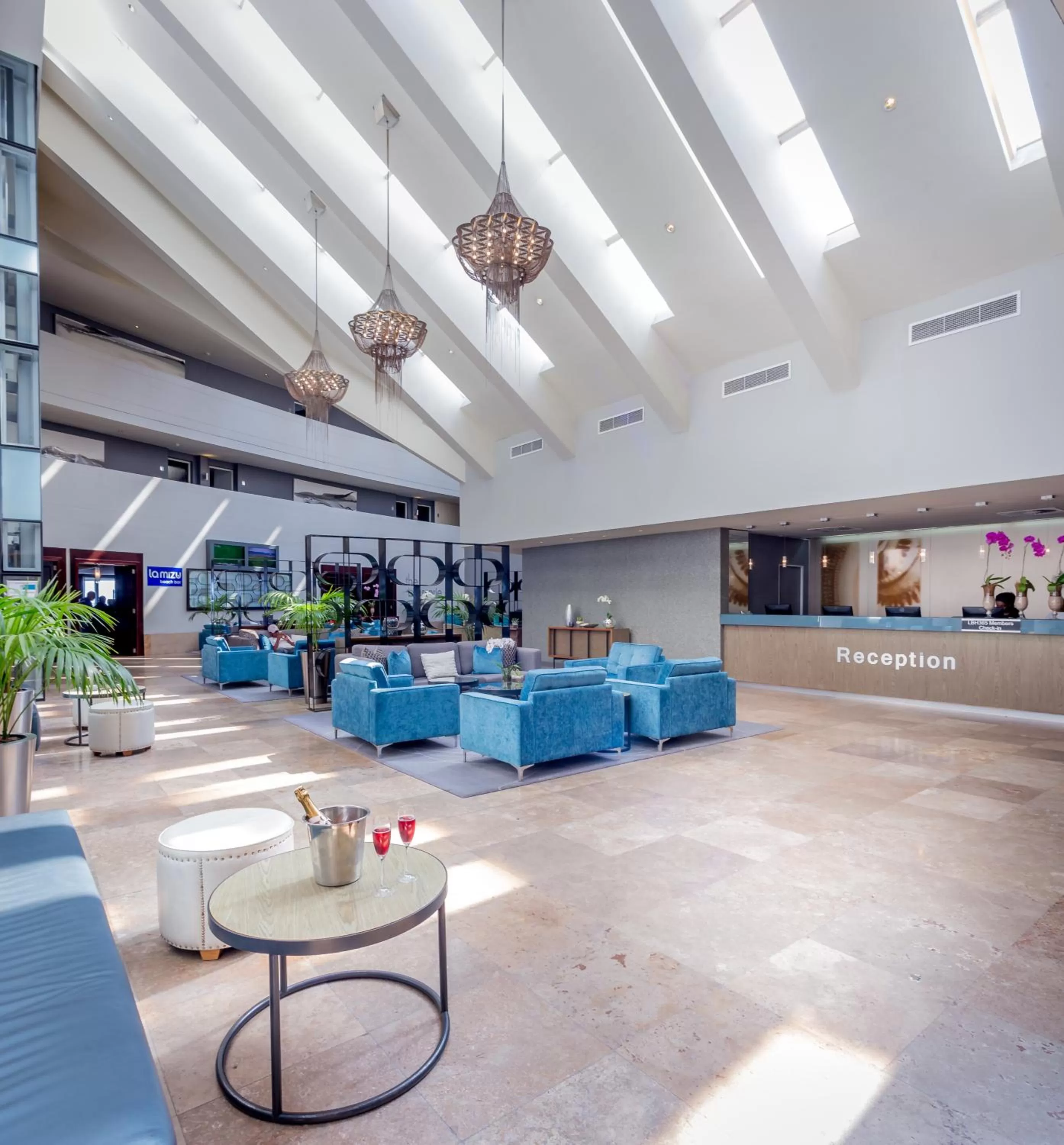 Lobby or reception in Lagoon Beach Hotel & Spa
