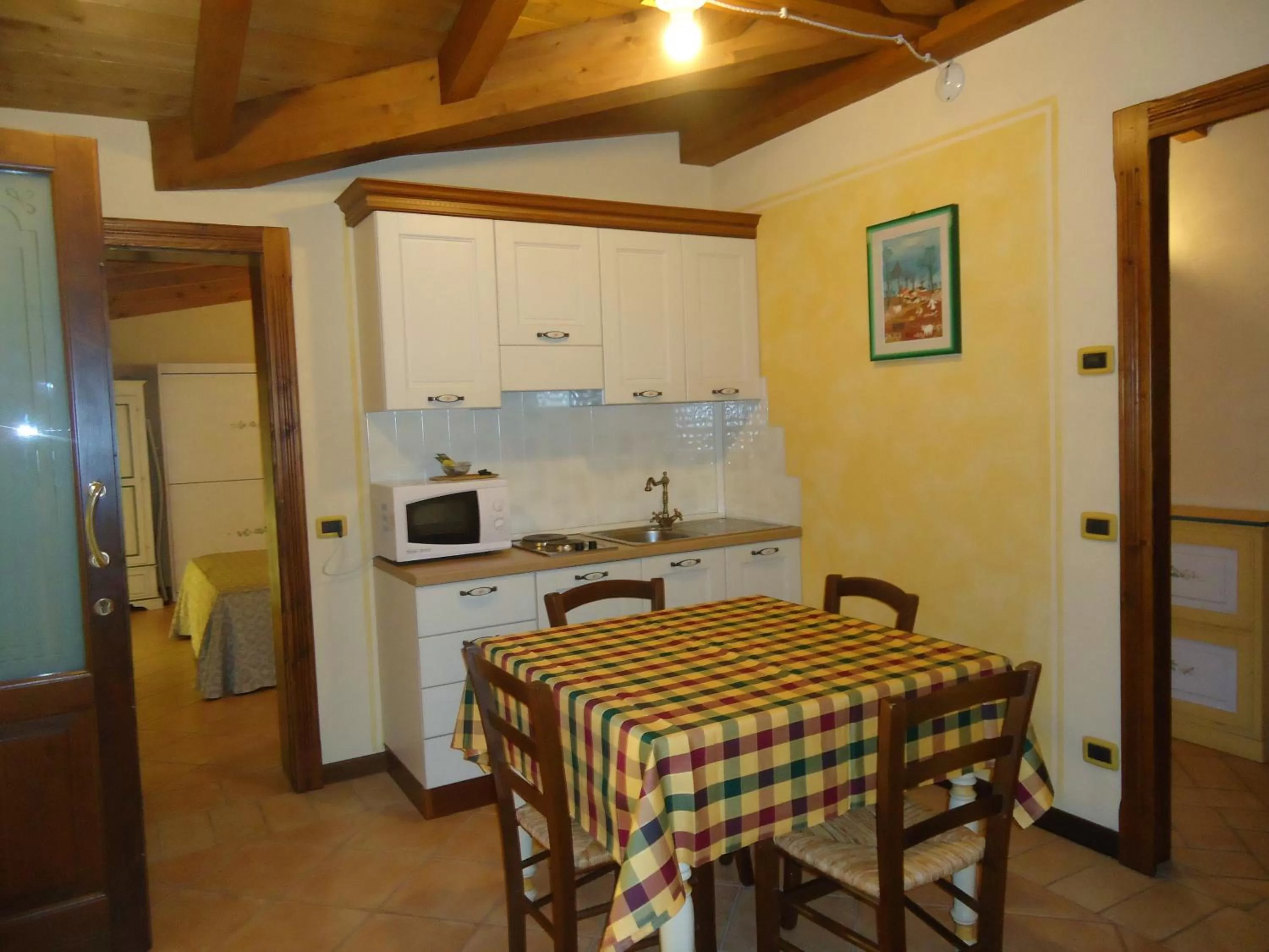 Kitchen or kitchenette in Luna Residence Hotel