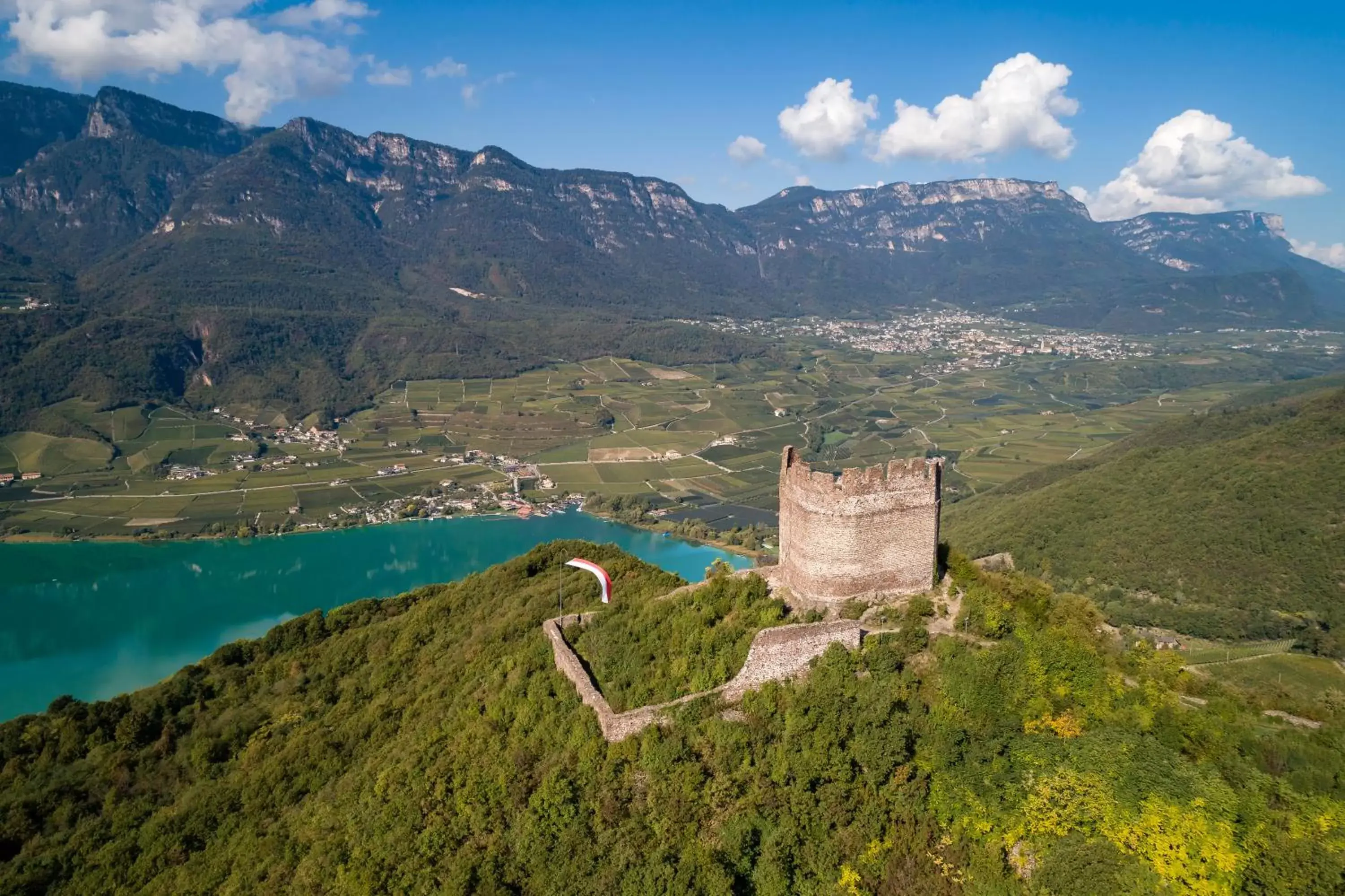 Natural landscape, Bird's-eye View in Hotel Torgglhof